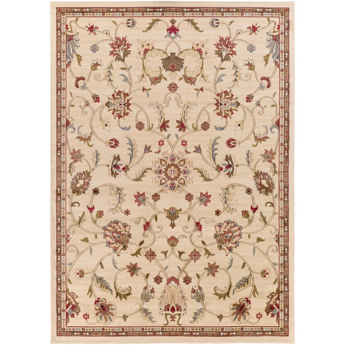 Livabliss Lanier Traditional Floral Area Rug