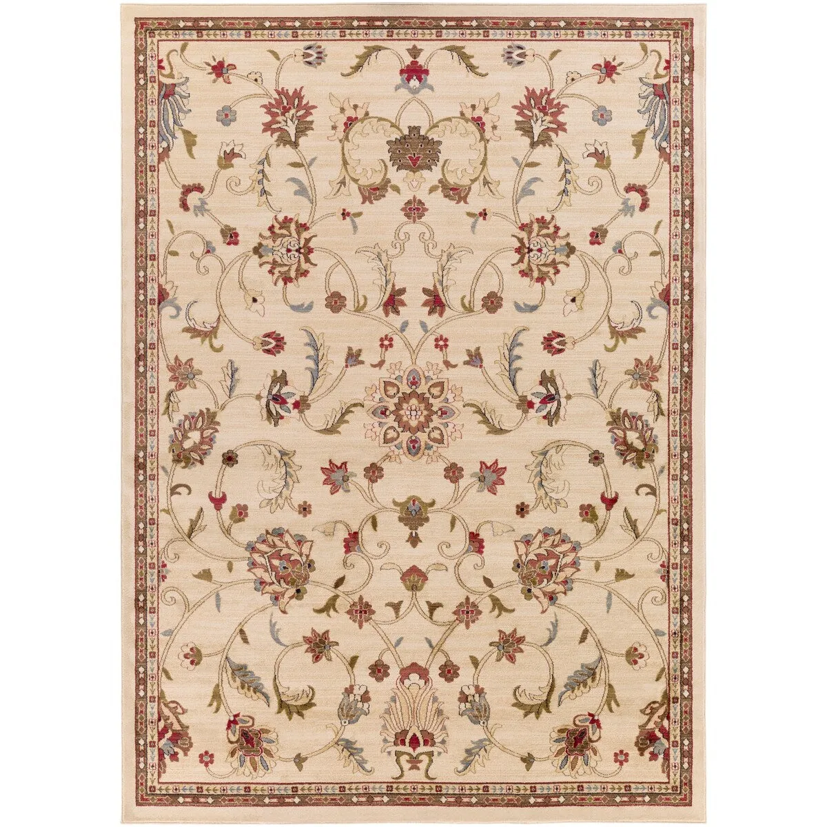 Livabliss Lanier Traditional Floral Area Rug