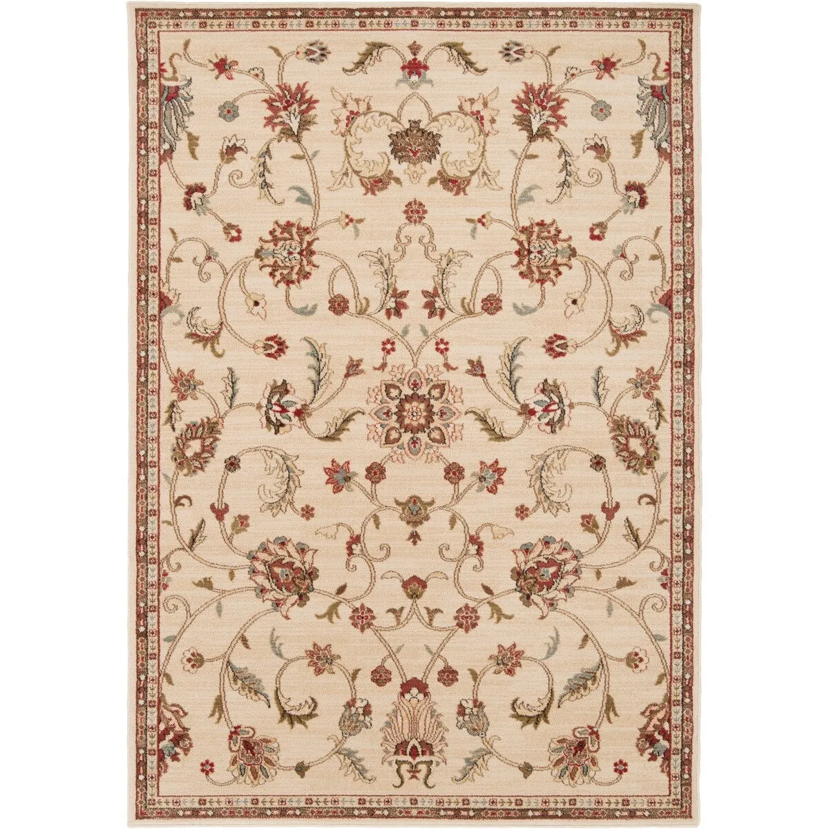 Livabliss Lanier Traditional Floral Area Rug