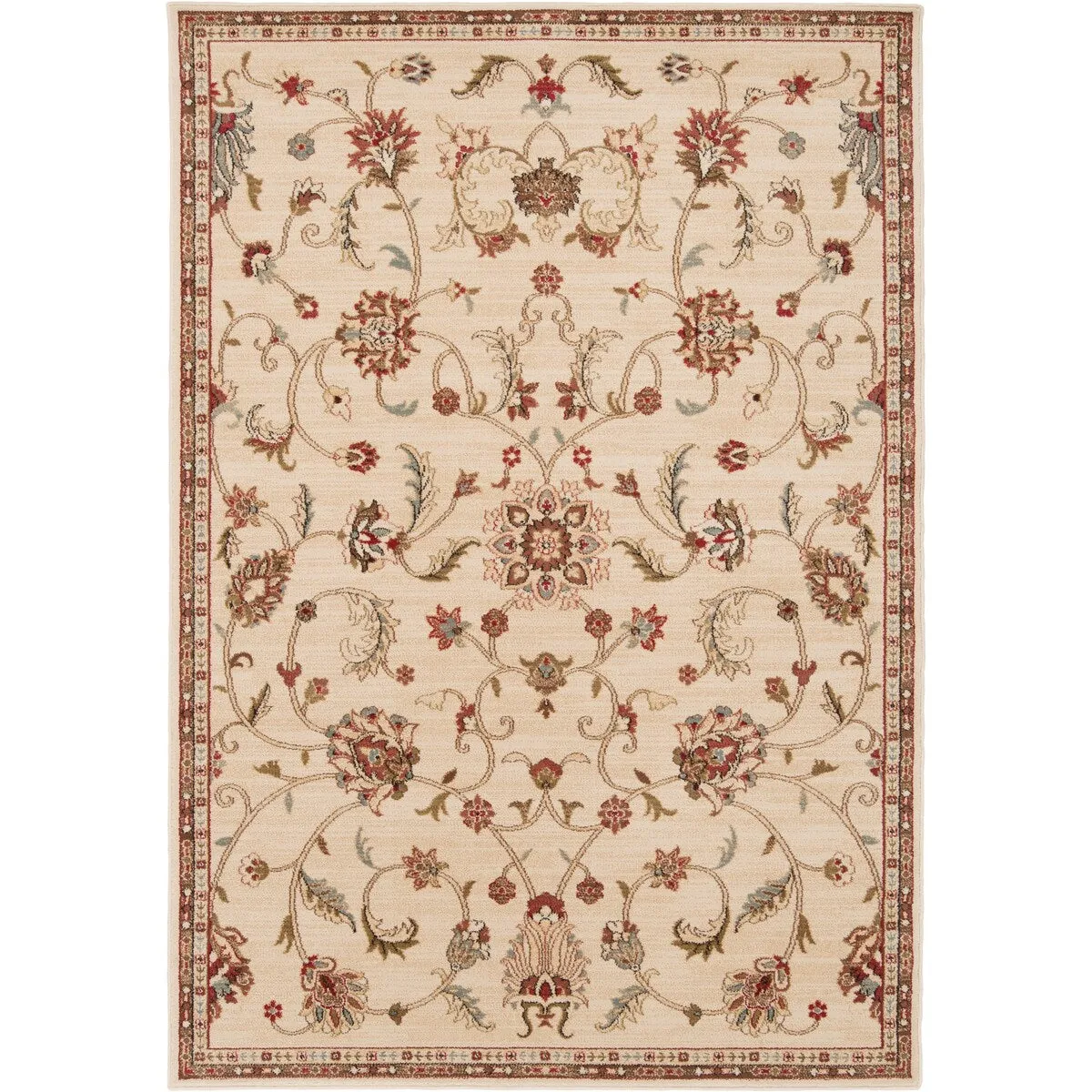 Livabliss Lanier Traditional Floral Area Rug