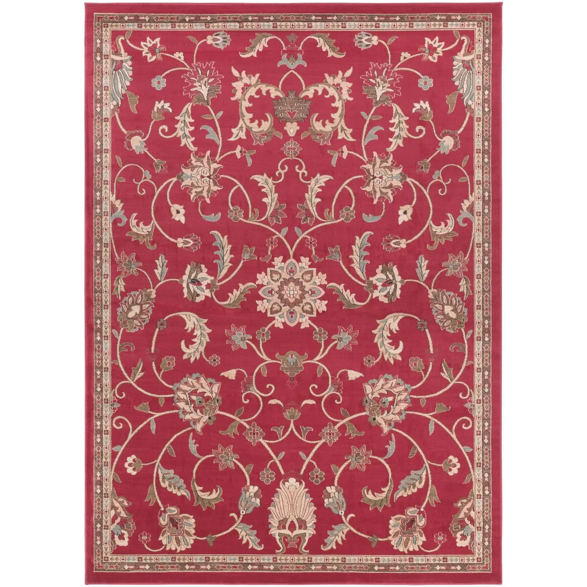 Livabliss Lanier Traditional Floral Area Rug