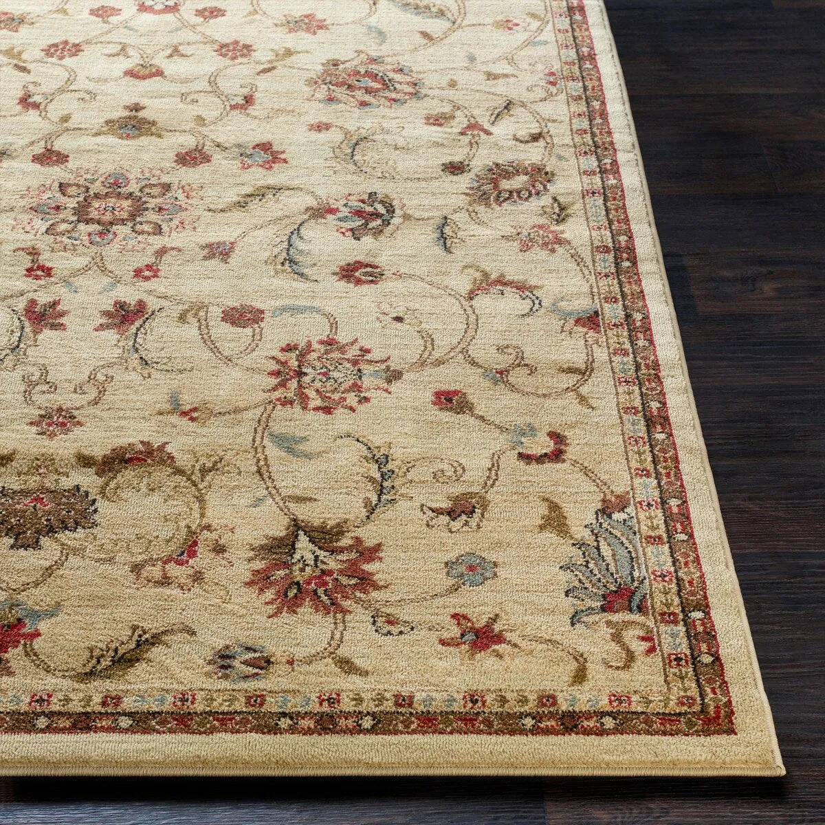 Livabliss Lanier Traditional Floral Area Rug