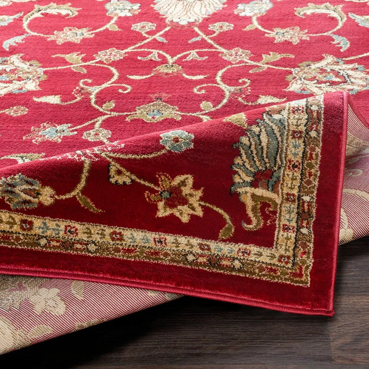 Livabliss Lanier Traditional Floral Area Rug