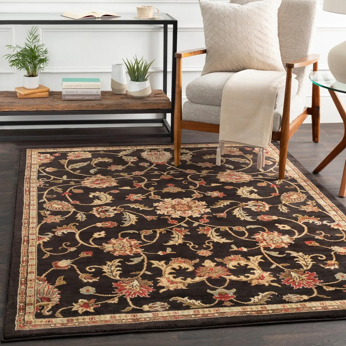 Livabliss Lanier Traditional Floral Area Rug