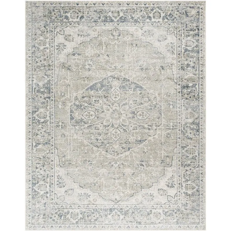 Livabliss Lillian Machine Washable Vintage Area Rug