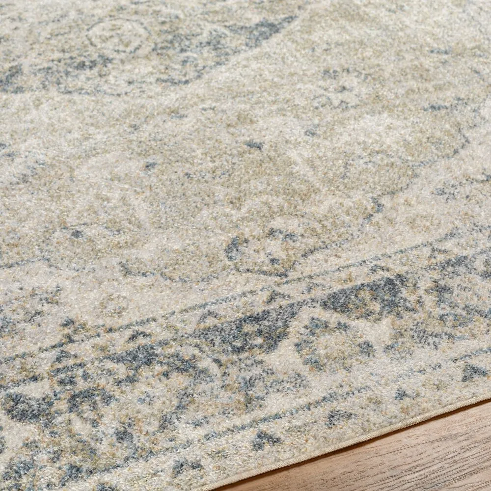 Livabliss Lillian Machine Washable Vintage Area Rug