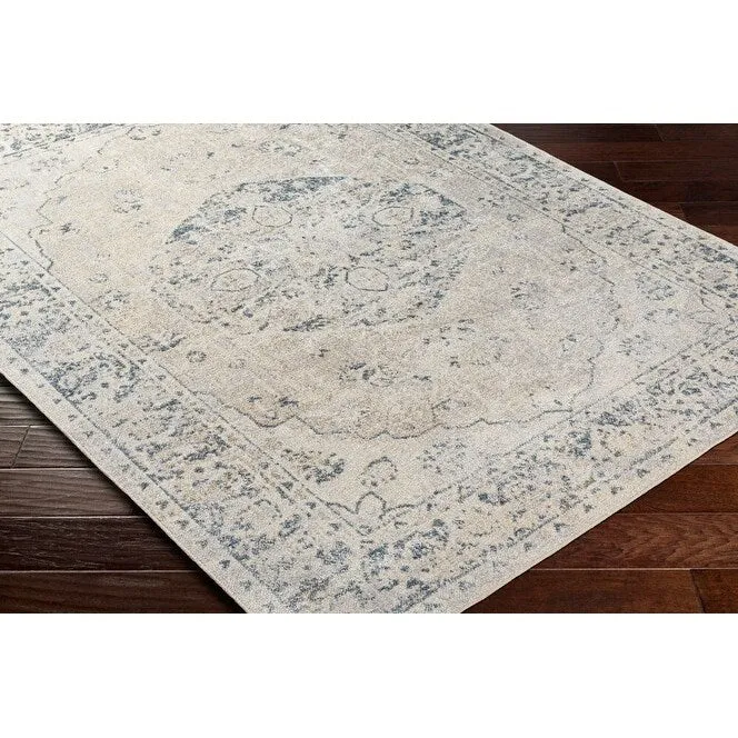 Livabliss Lillian Machine Washable Vintage Area Rug
