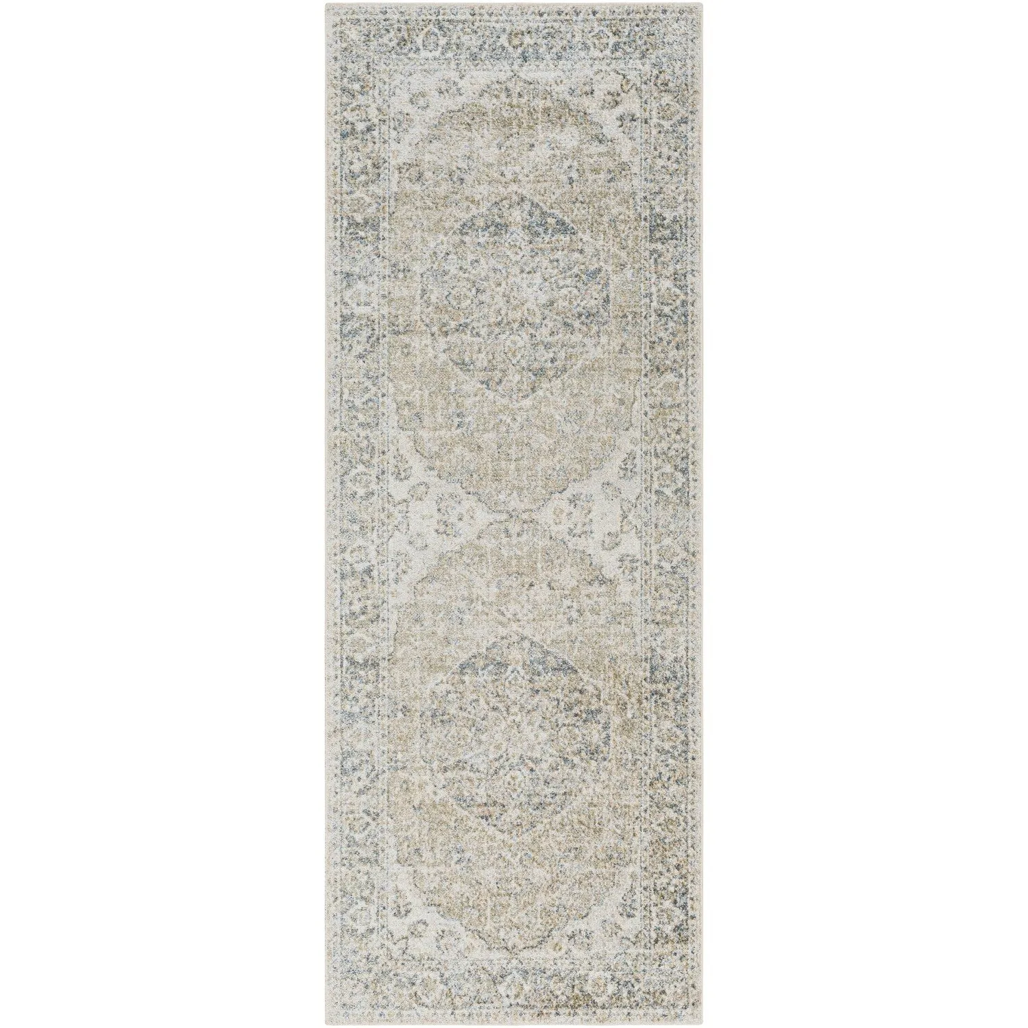 Livabliss Lillian Machine Washable Vintage Area Rug