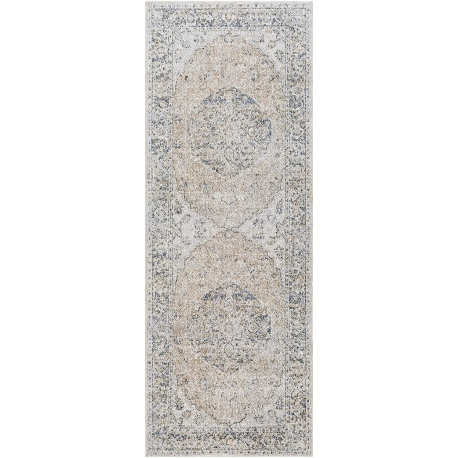 Livabliss Lillian Machine Washable Vintage Area Rug