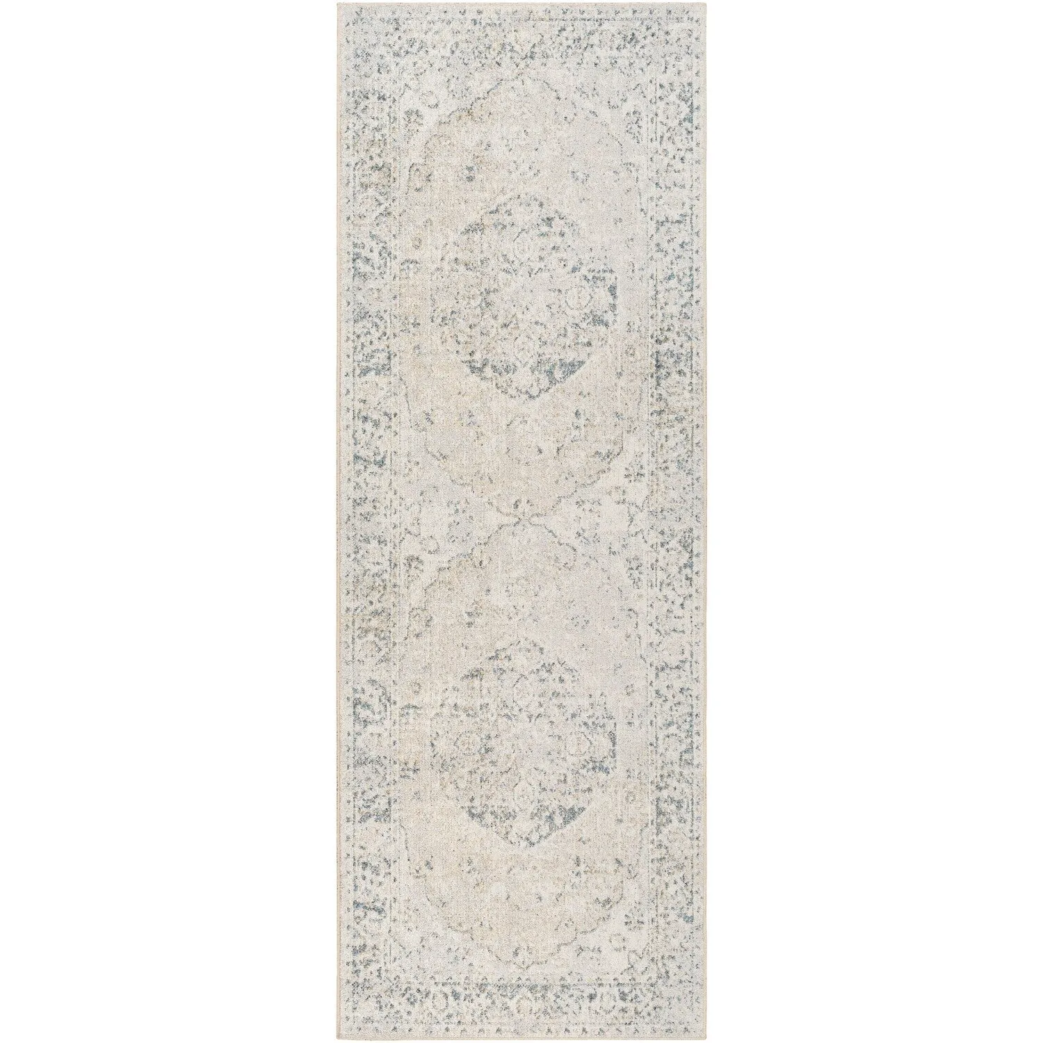 Livabliss Lillian Machine Washable Vintage Area Rug