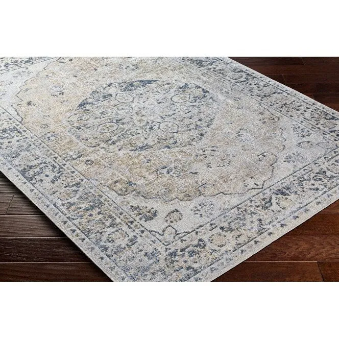Livabliss Lillian Machine Washable Vintage Area Rug