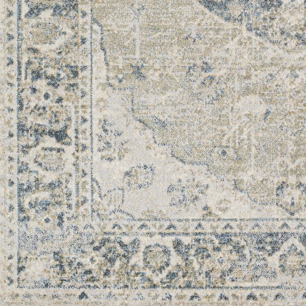 Livabliss Lillian Machine Washable Vintage Area Rug