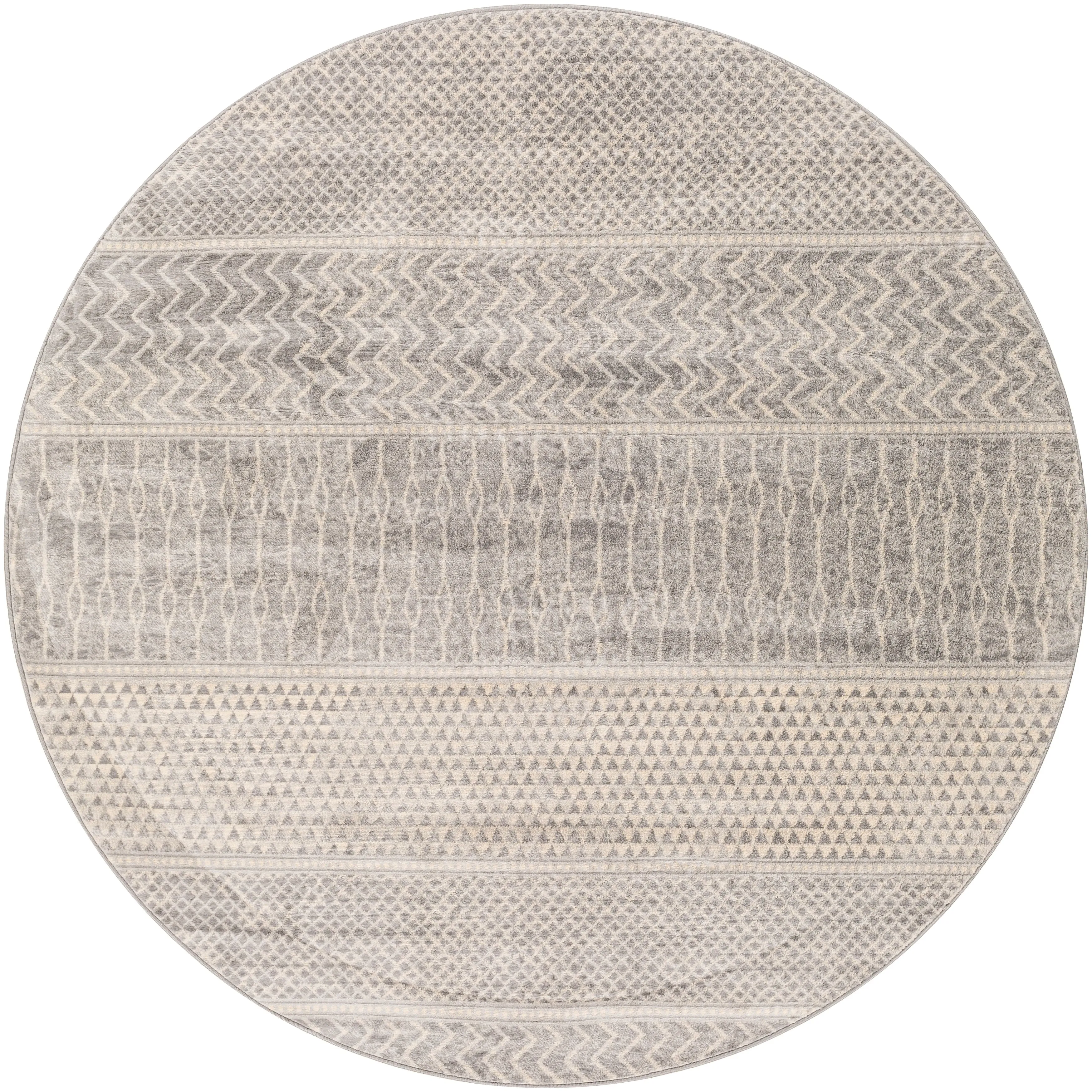 Livabliss Lovato Bohemian Block Print Area Rug