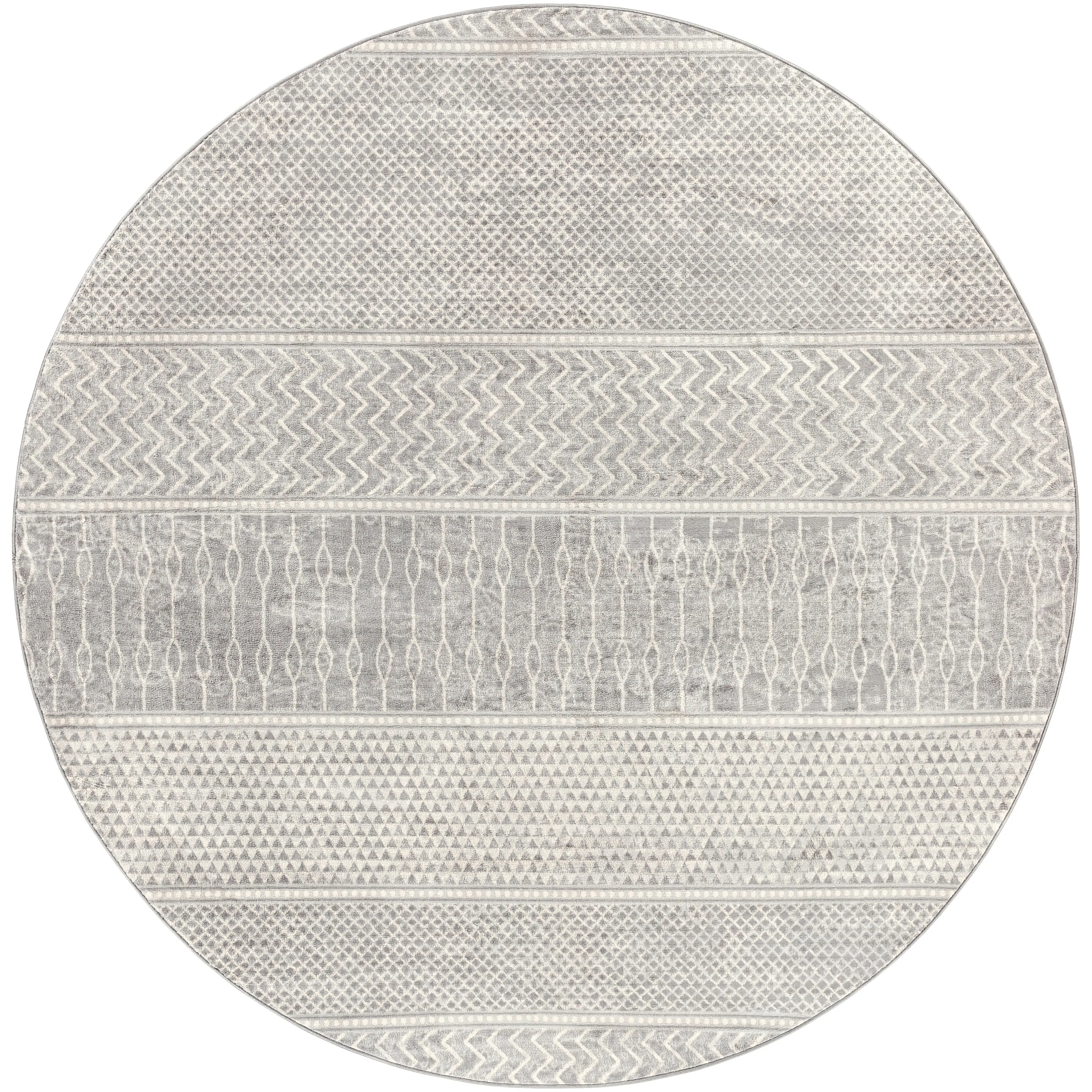 Livabliss Lovato Bohemian Block Print Area Rug