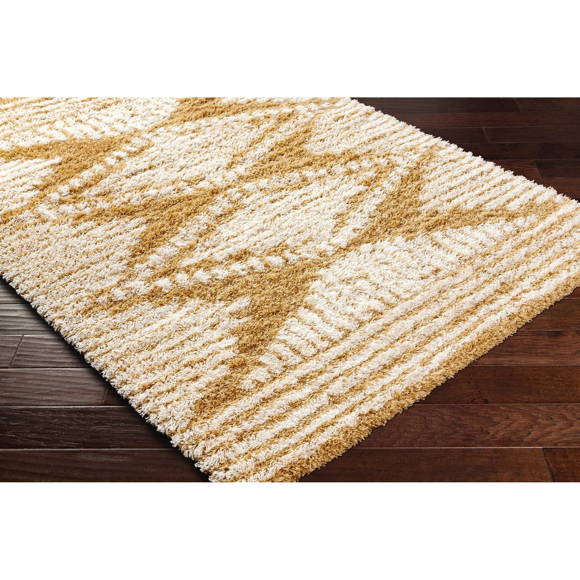 Livabliss Madini Moroccan Diamond Plush Area Rug