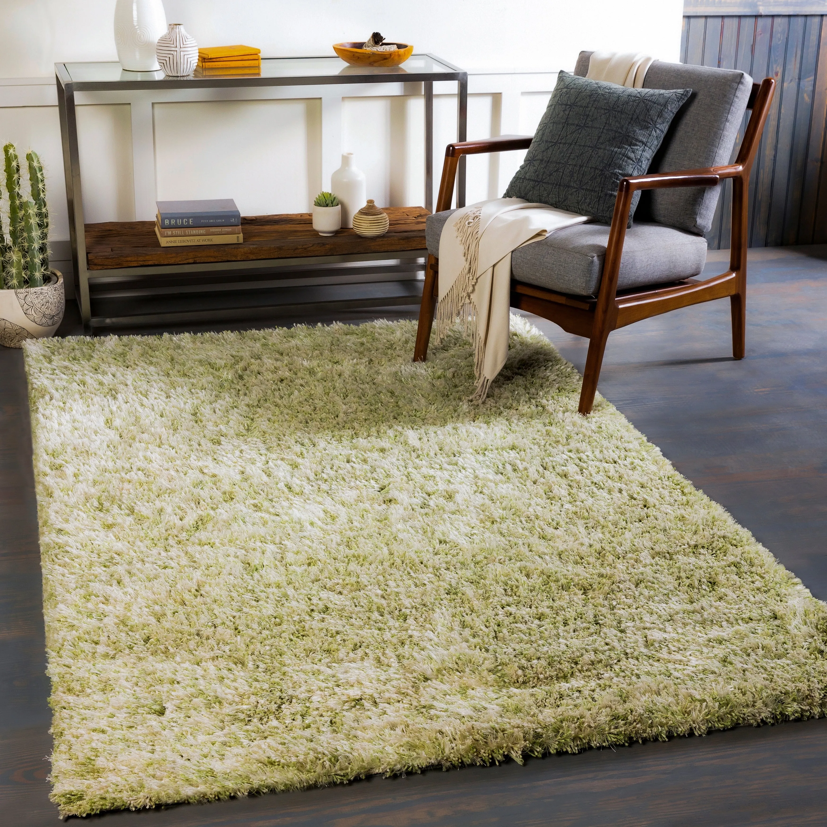 Livabliss Mariella Modern Shag Area Rug