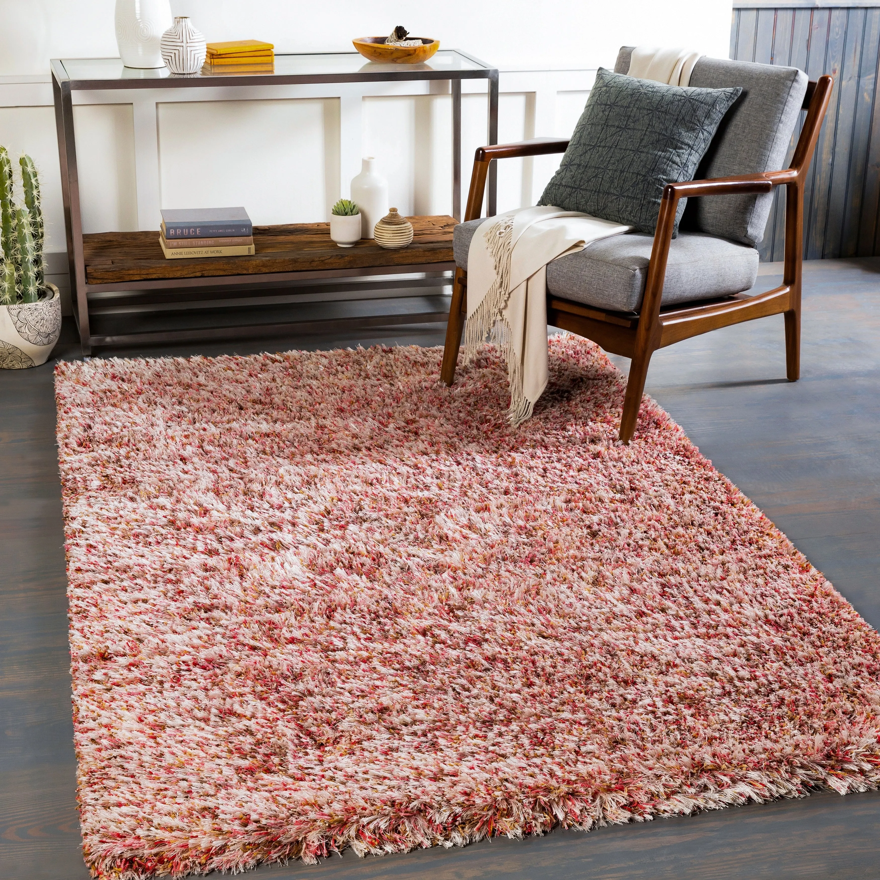 Livabliss Mariella Modern Shag Area Rug