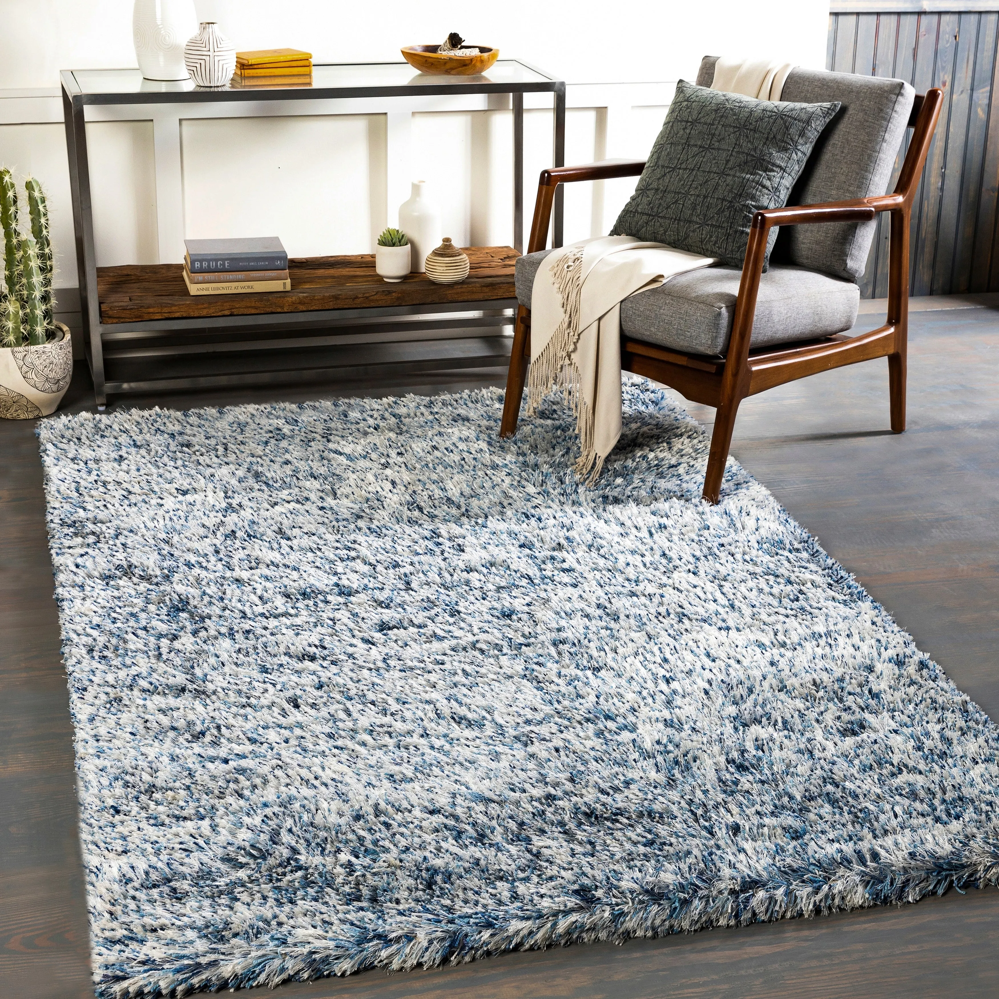 Livabliss Mariella Modern Shag Area Rug