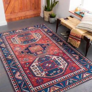Livabliss Marzel Persian Kazak Printed Area Rug