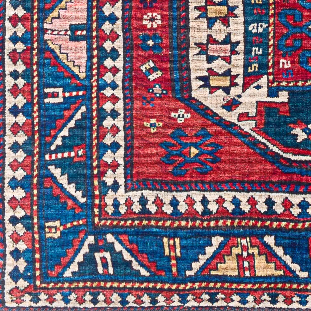 Livabliss Marzel Persian Kazak Printed Area Rug