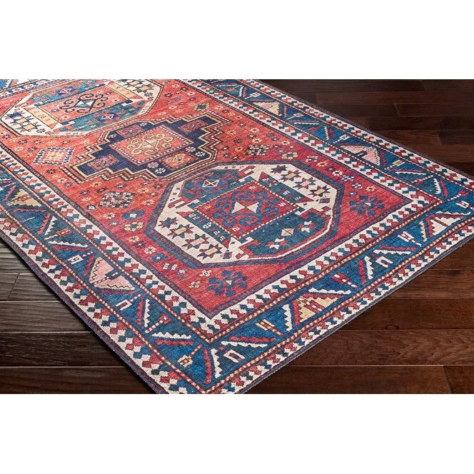 Livabliss Marzel Persian Kazak Printed Area Rug