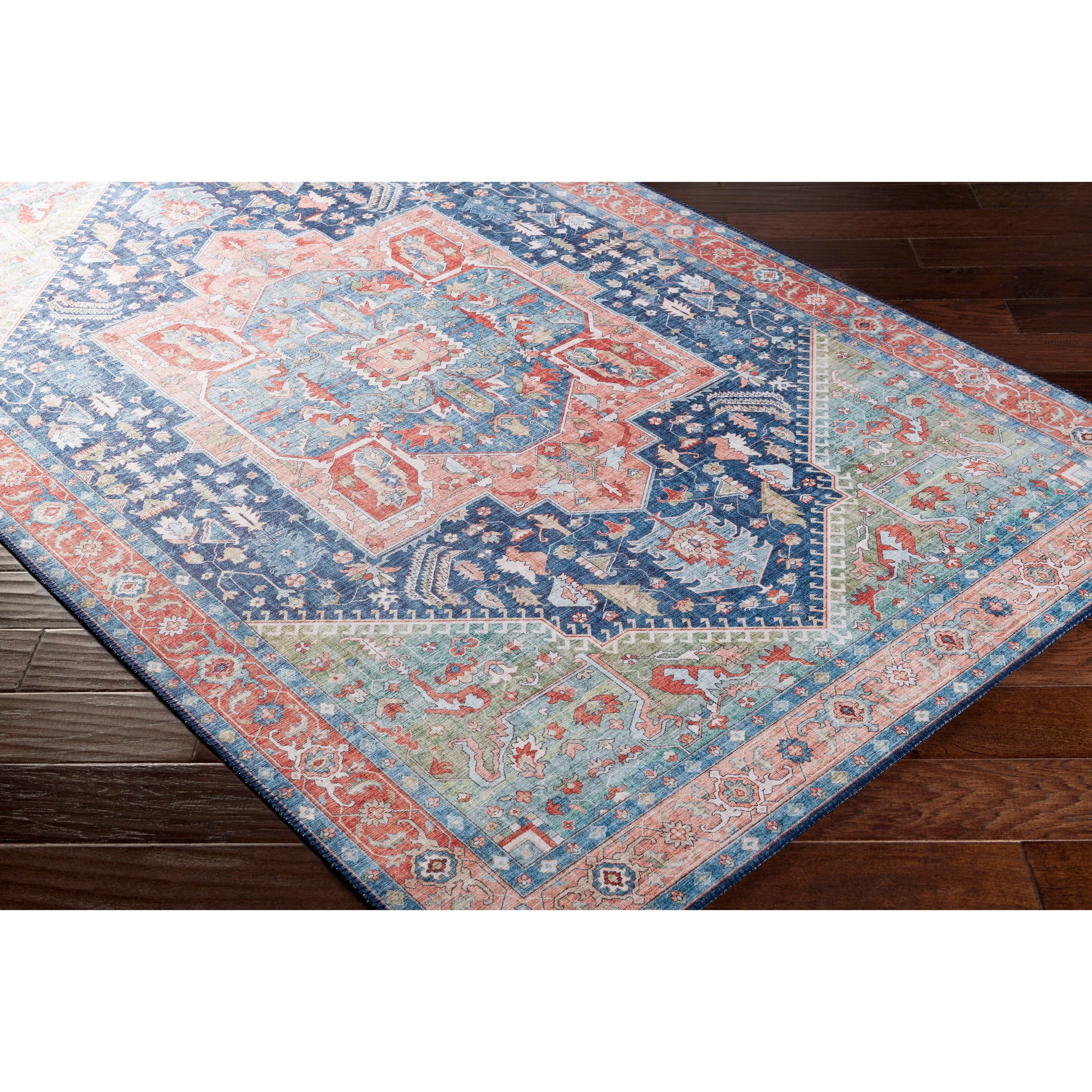 Livabliss Mitika Vintage Medallion Area Rug