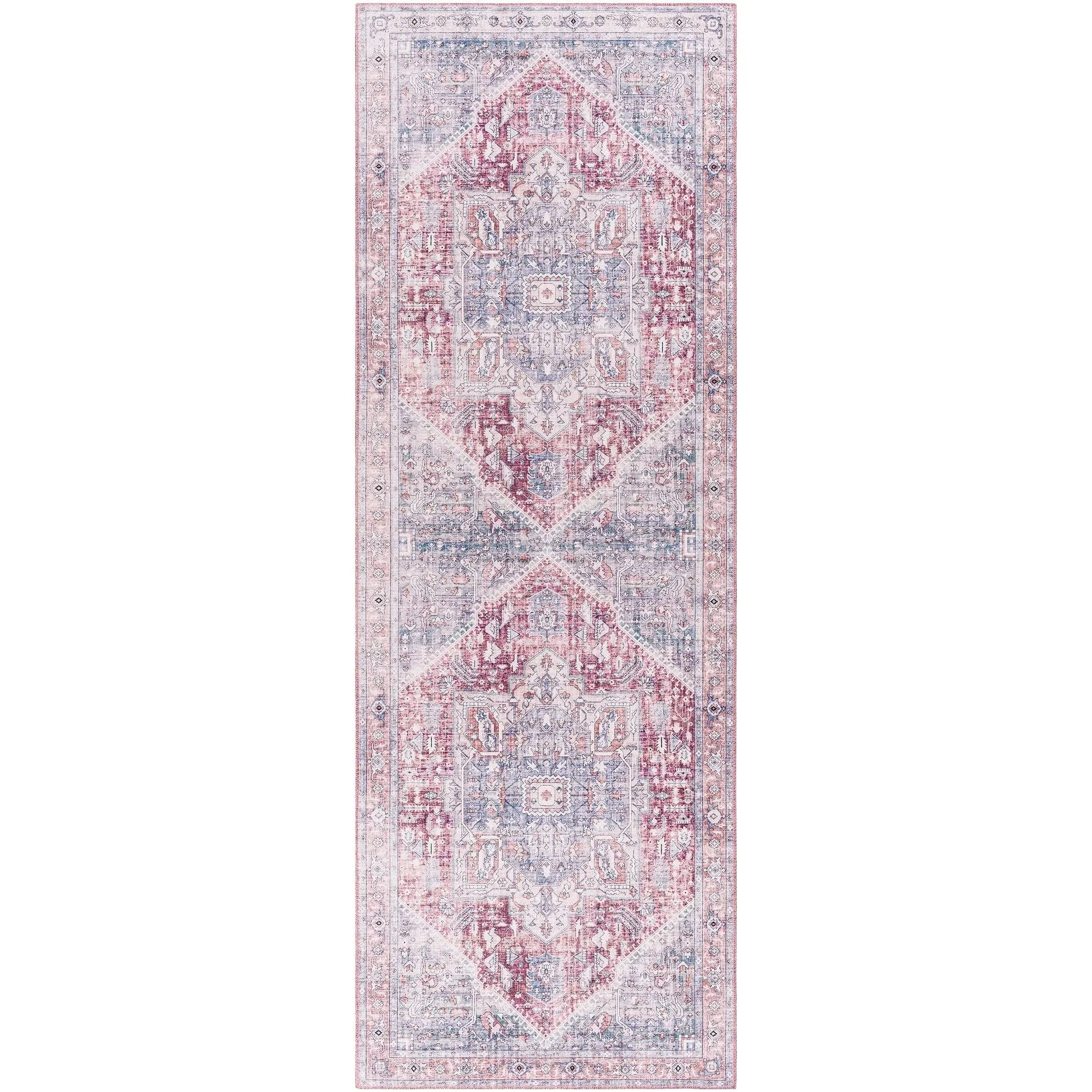 Livabliss Mitika Vintage Medallion Area Rug