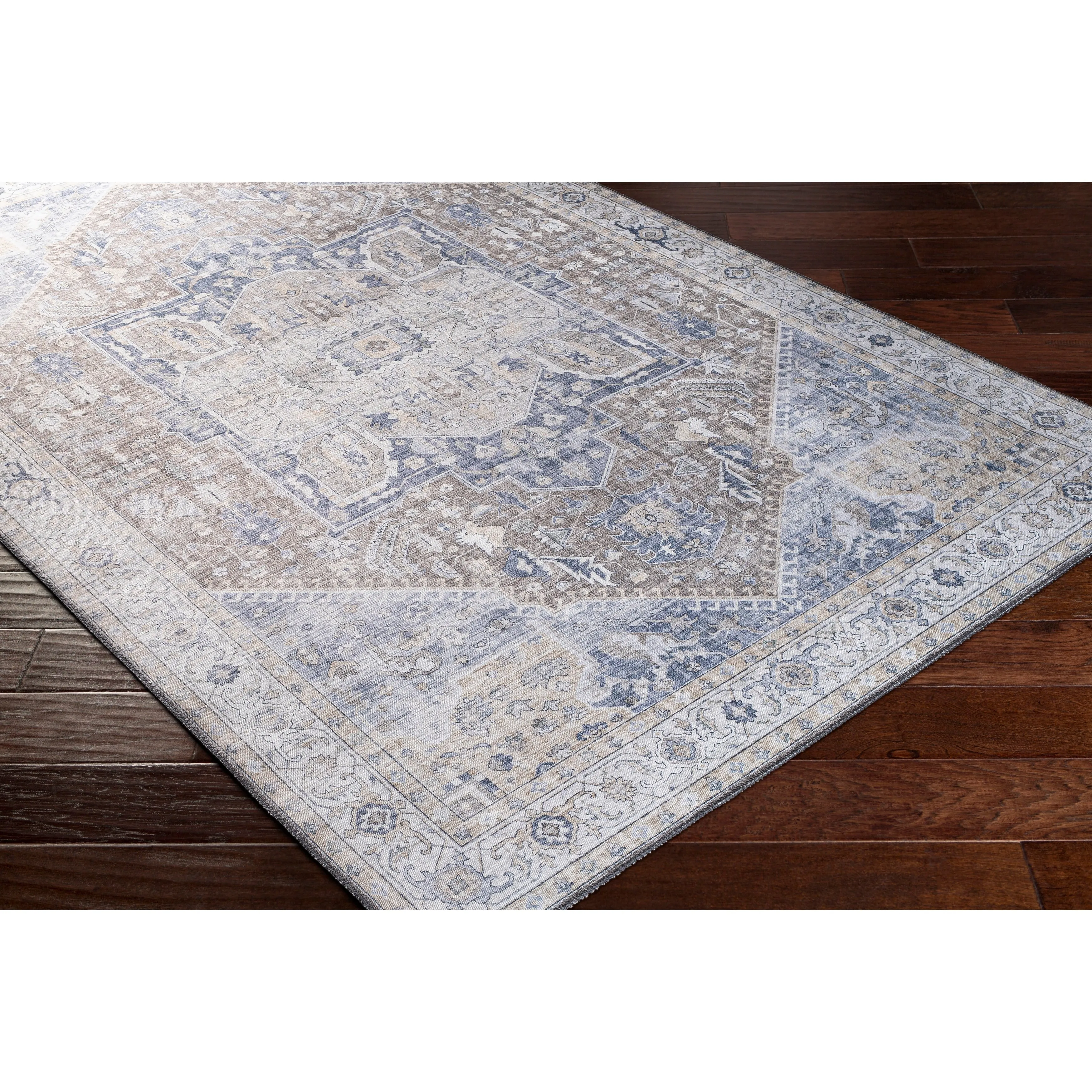 Livabliss Mitika Vintage Medallion Area Rug