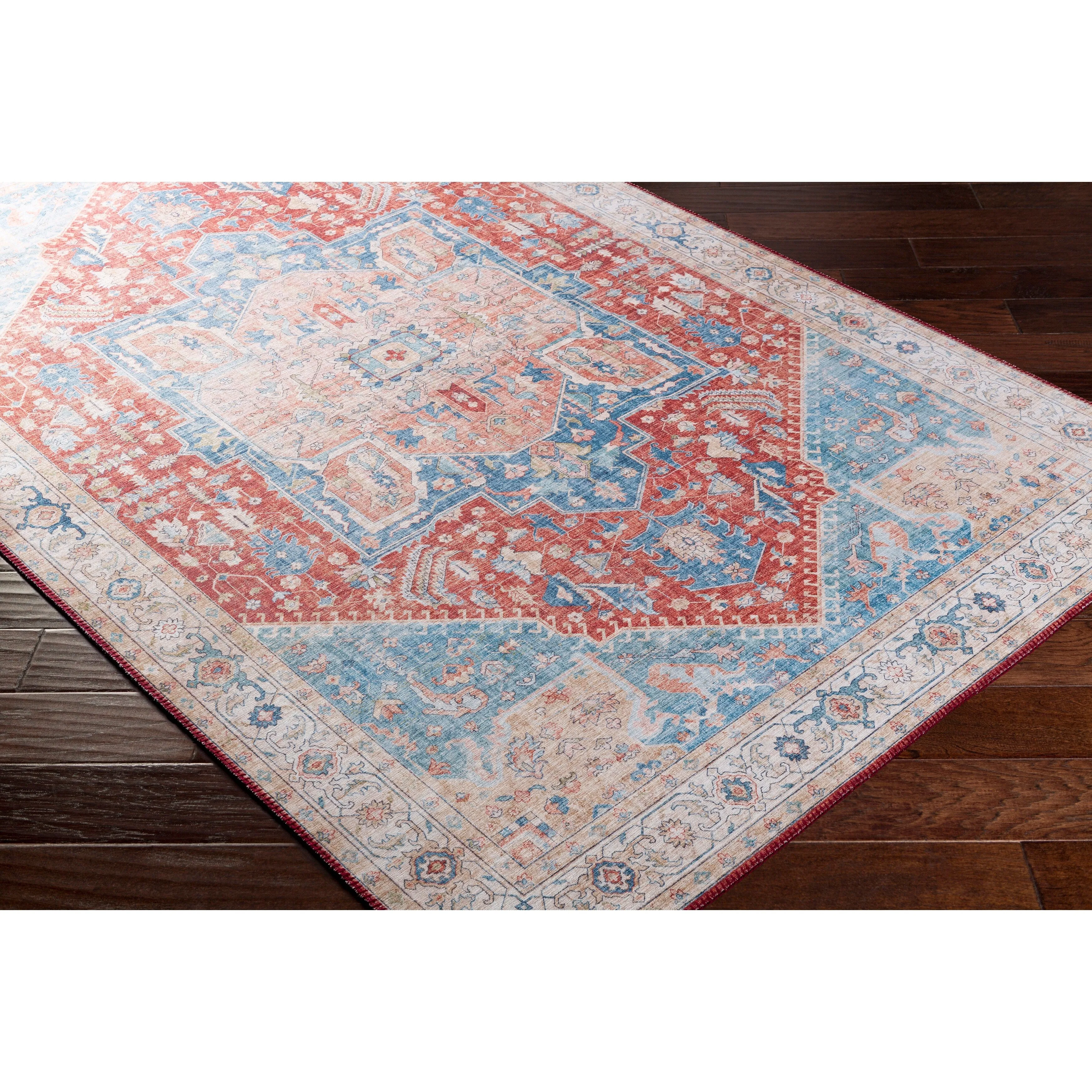 Livabliss Mitika Vintage Medallion Area Rug