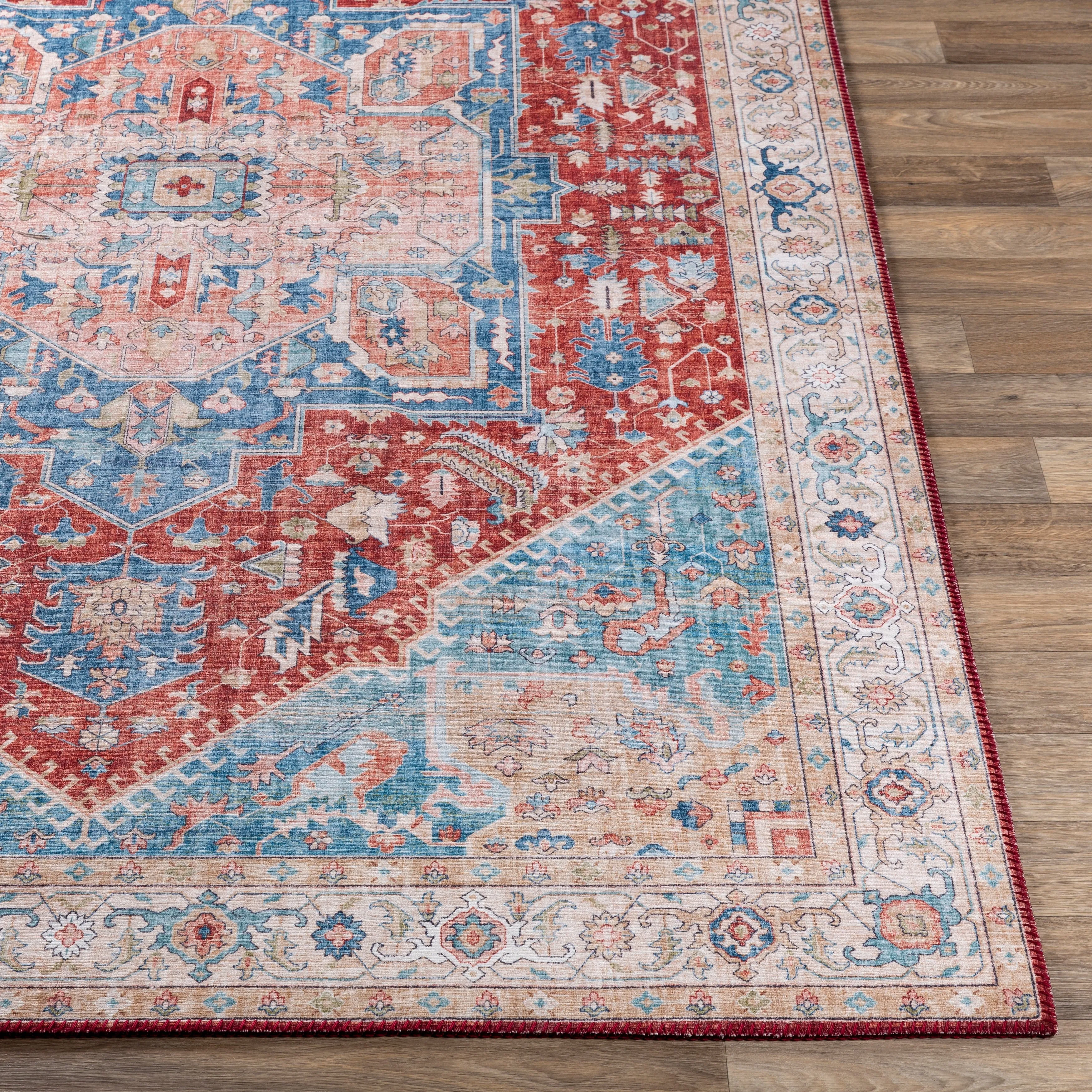Livabliss Mitika Vintage Medallion Area Rug