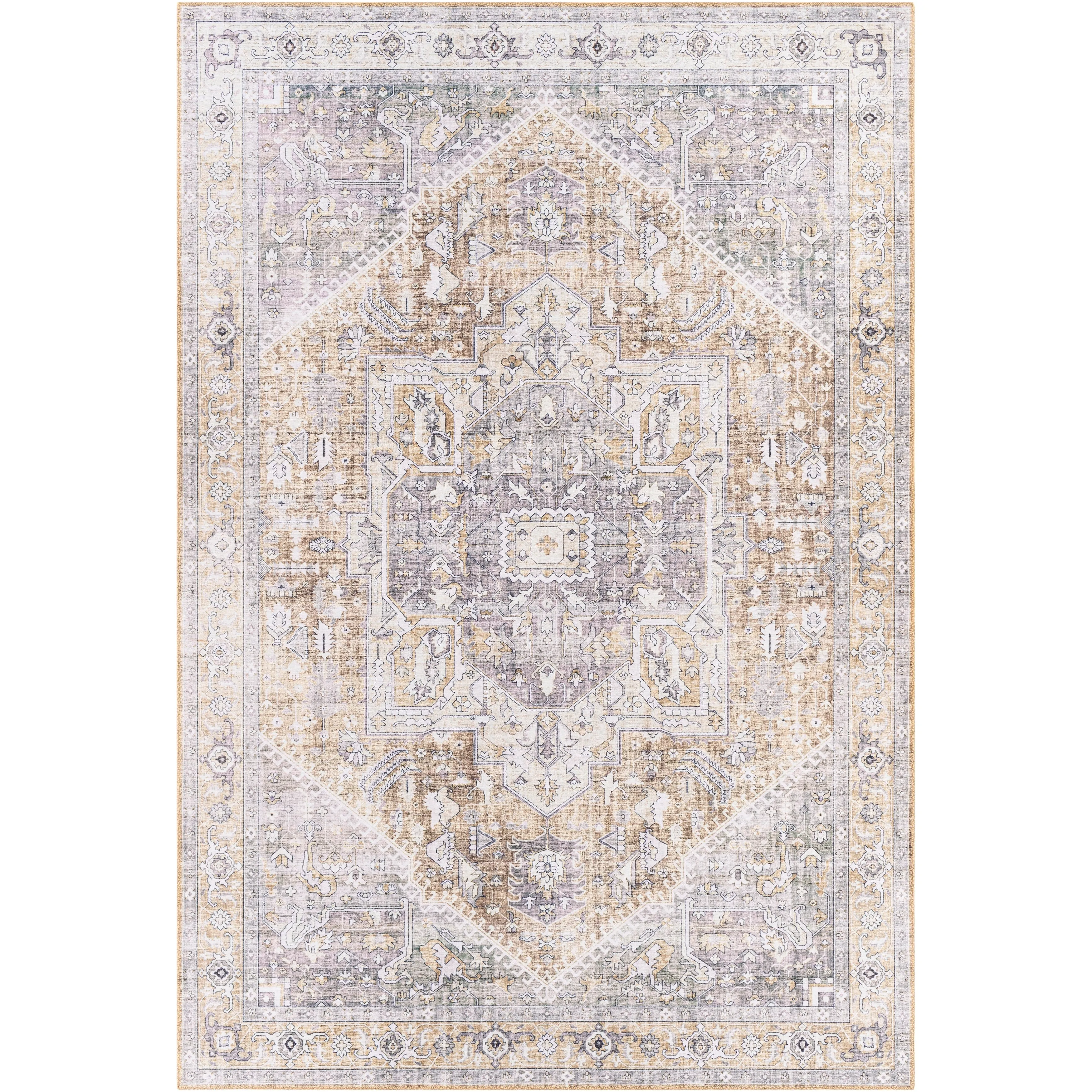 Livabliss Mitika Vintage Medallion Area Rug
