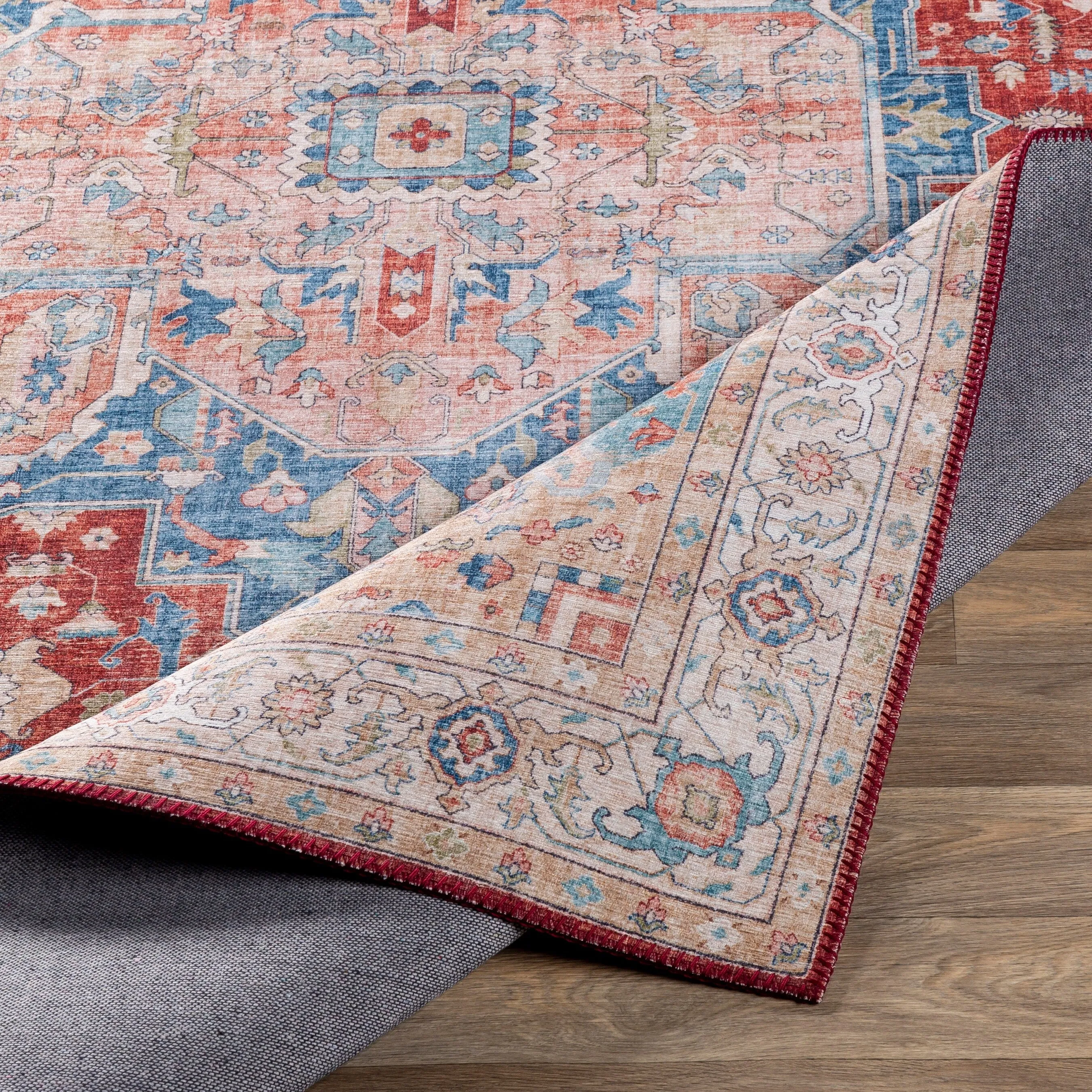 Livabliss Mitika Vintage Medallion Area Rug