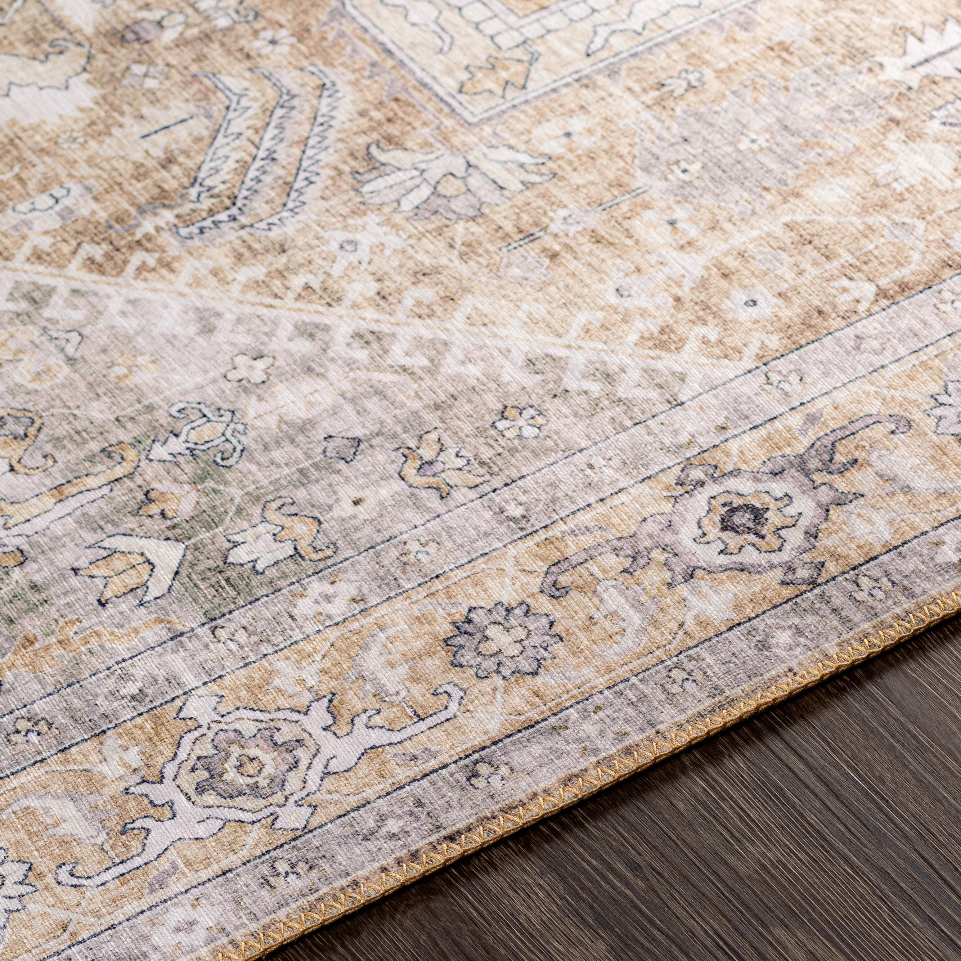Livabliss Mitika Vintage Medallion Area Rug