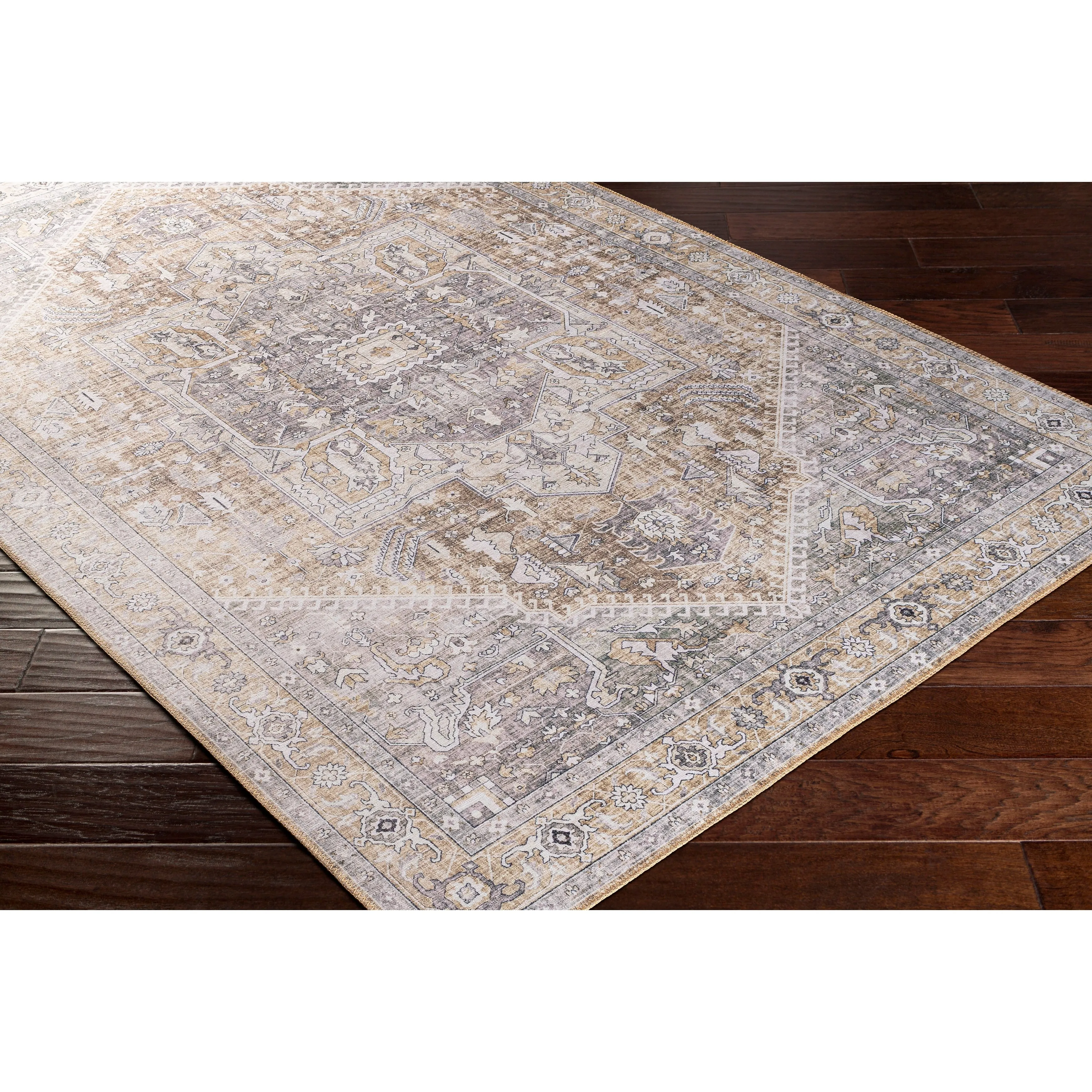 Livabliss Mitika Vintage Medallion Area Rug