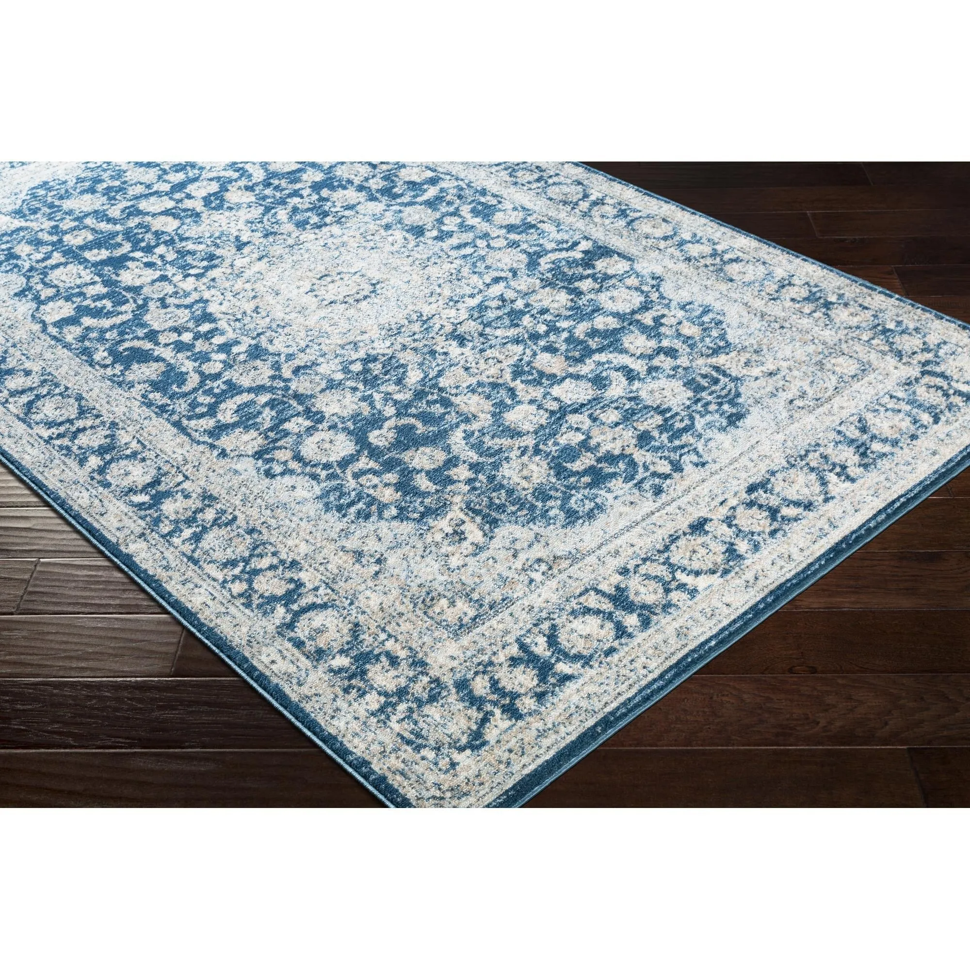Livabliss Monte Carlo Updated Traditional Medallion Area Rug