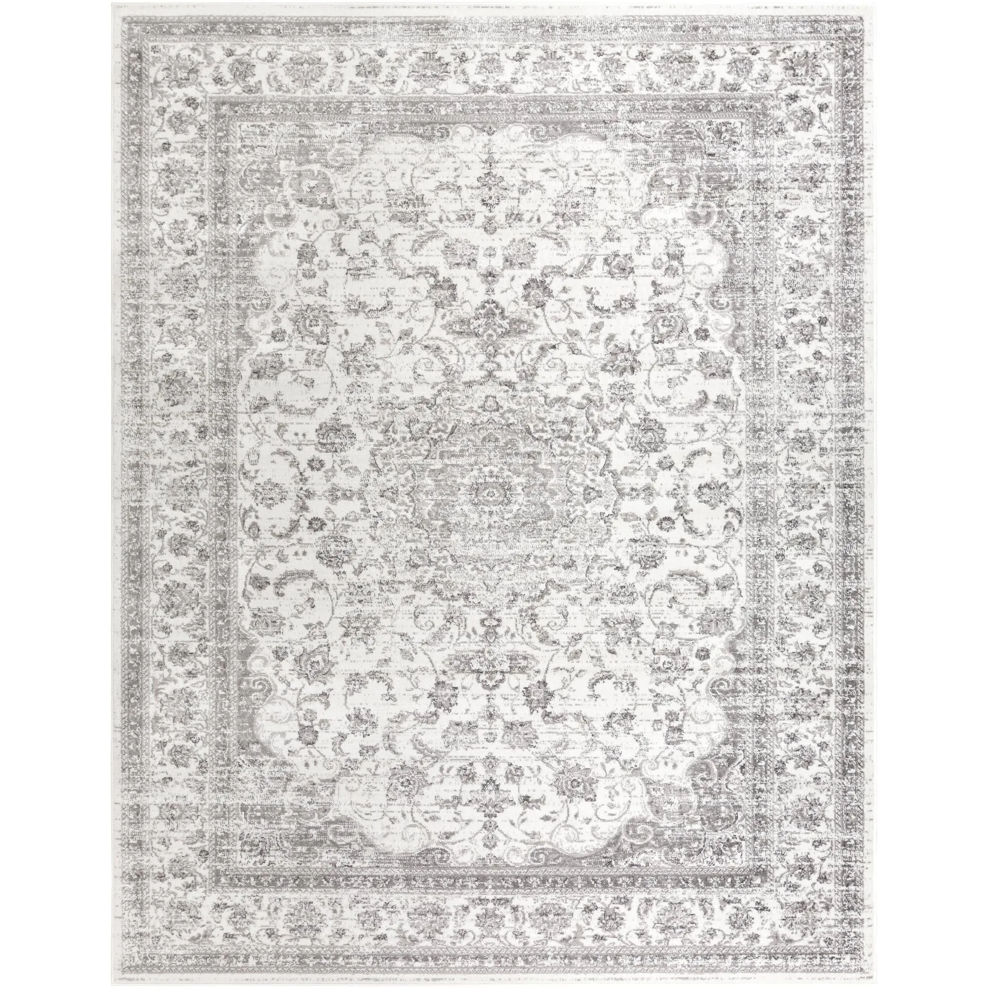 Livabliss Monte Carlo Updated Traditional Medallion Area Rug