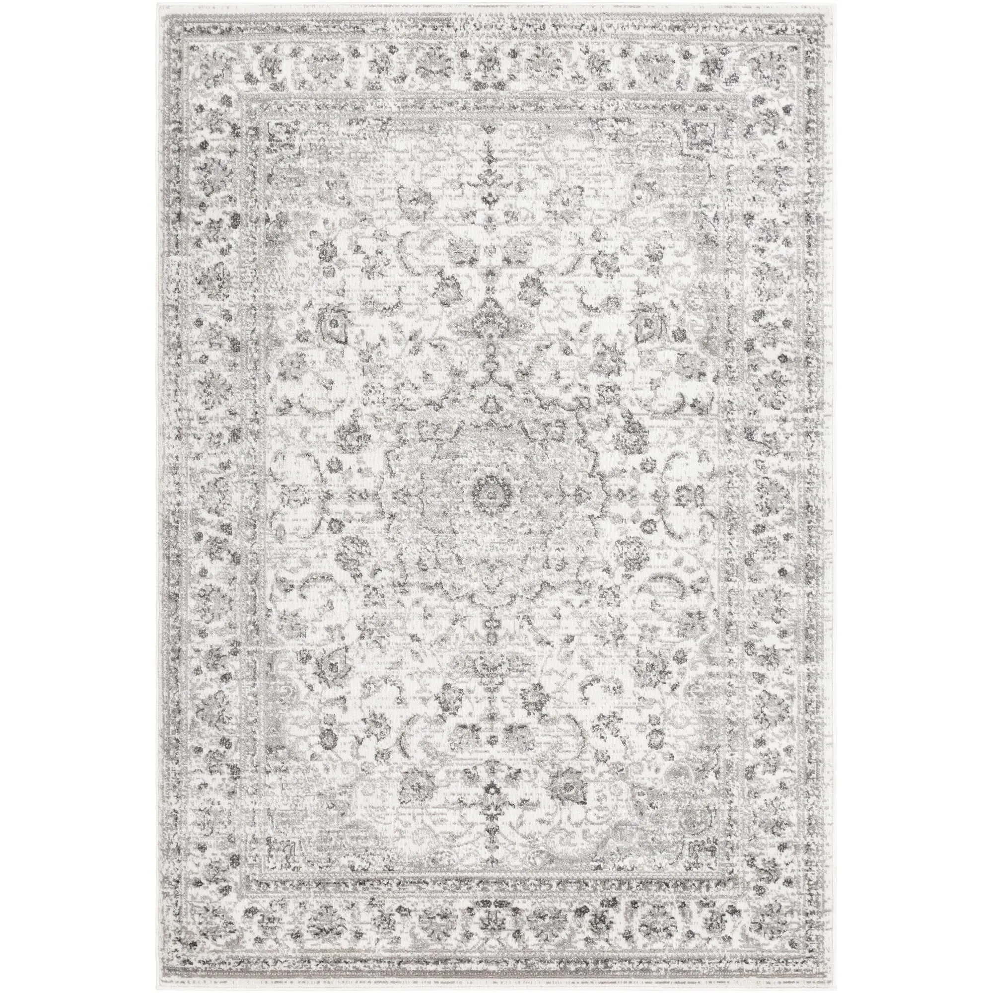 Livabliss Monte Carlo Updated Traditional Medallion Area Rug