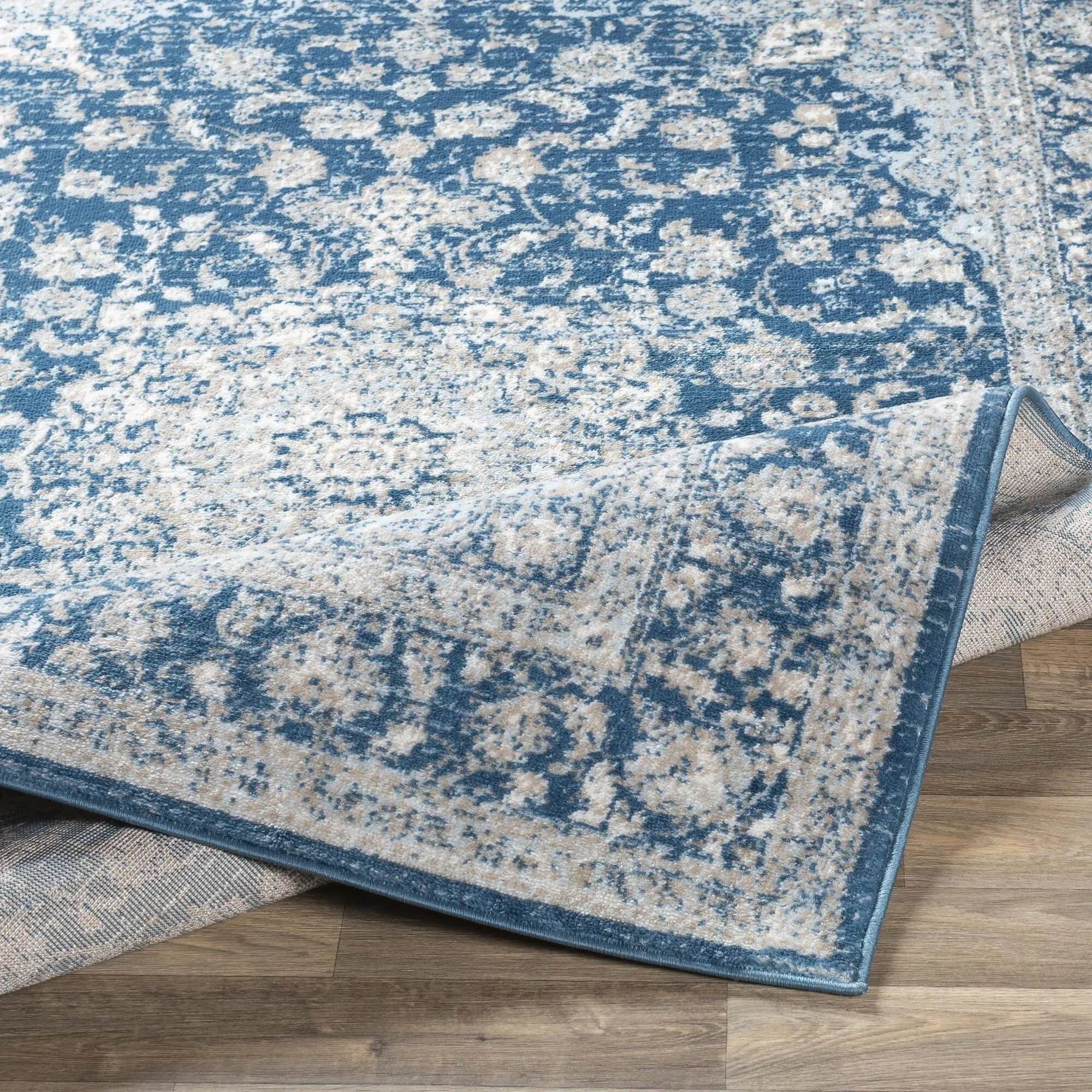 Livabliss Monte Carlo Updated Traditional Medallion Area Rug