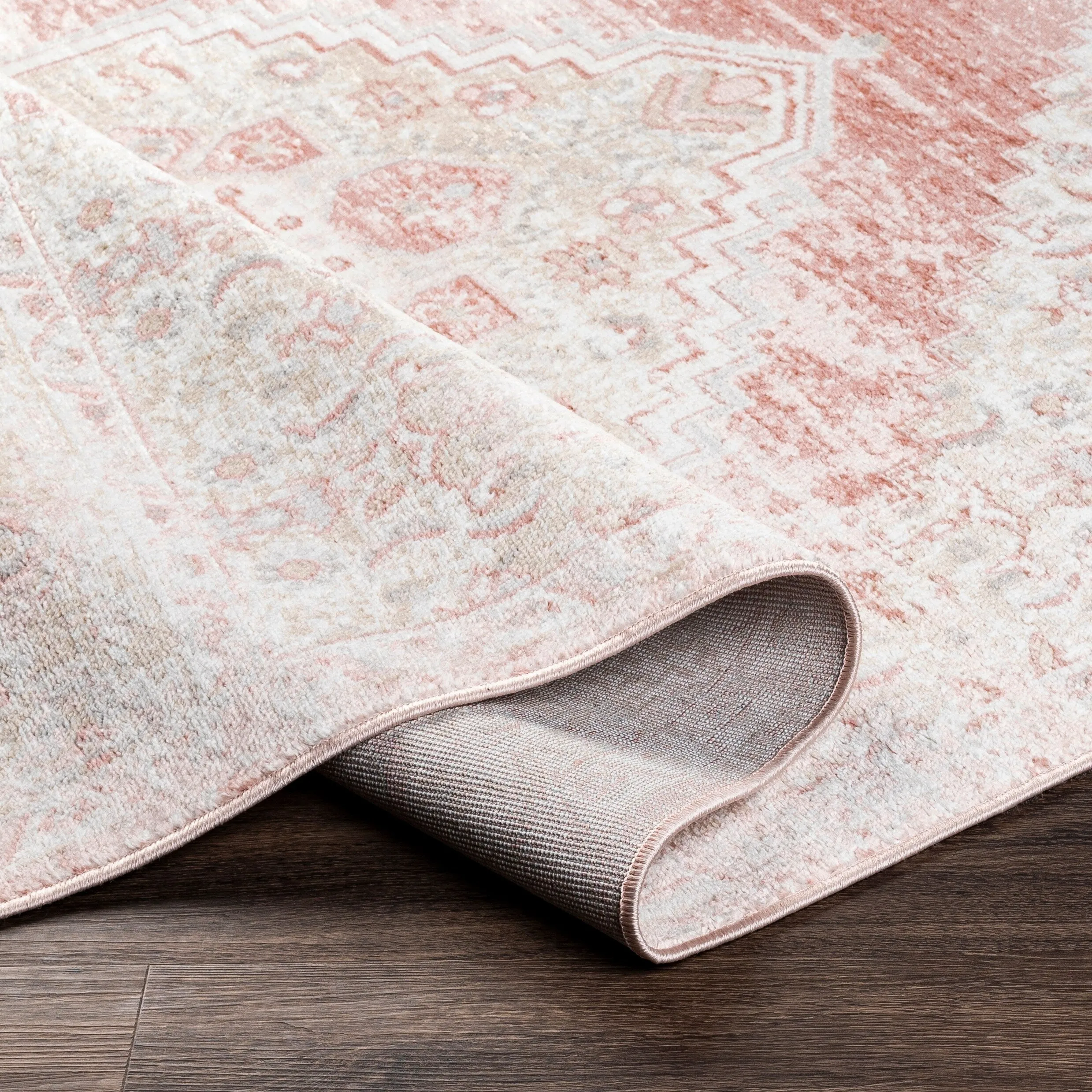 Livabliss Neal Distressed Persian Medallion Area Rug