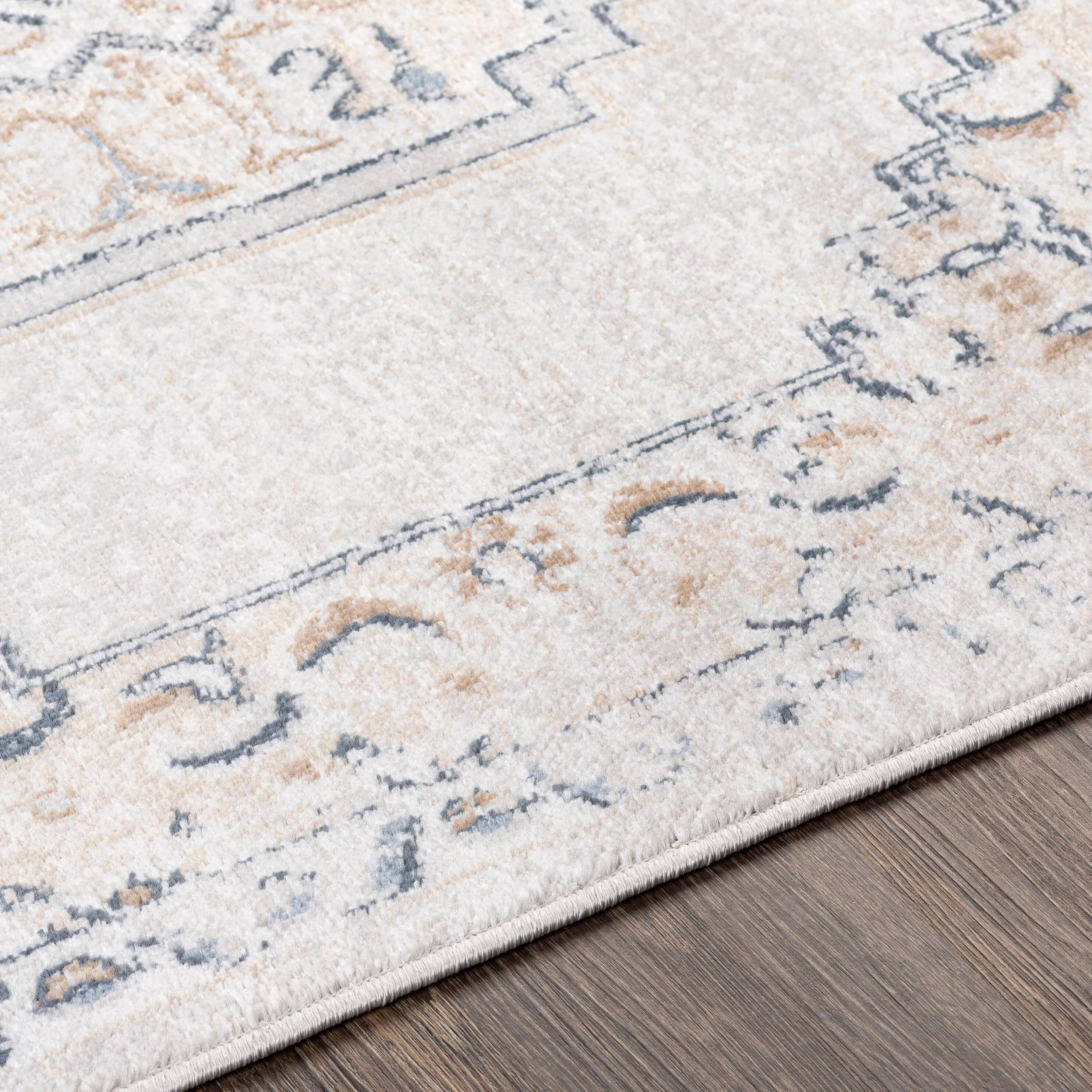 Livabliss Neal Distressed Persian Medallion Area Rug