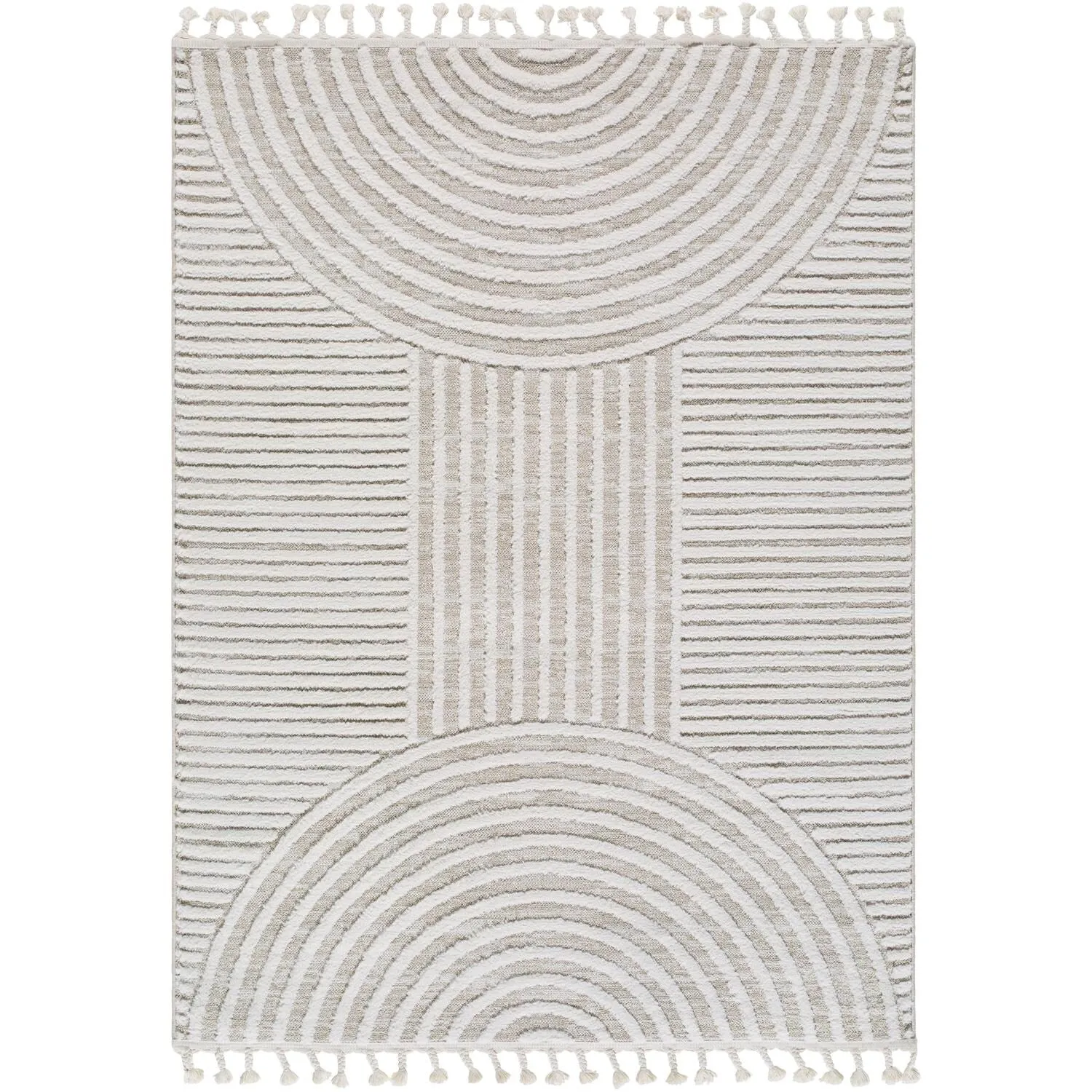 Livabliss Nora Minimalist Tribal Area Rug