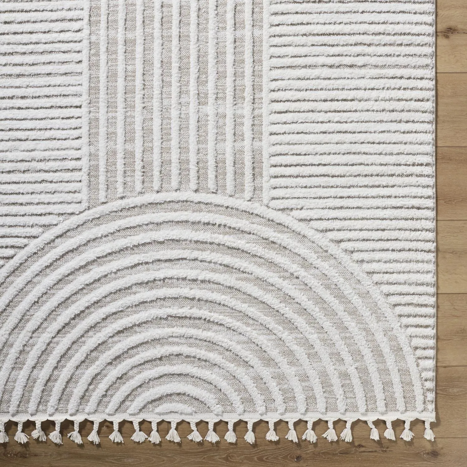 Livabliss Nora Minimalist Tribal Area Rug