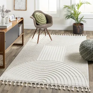 Livabliss Nora Minimalist Tribal Area Rug
