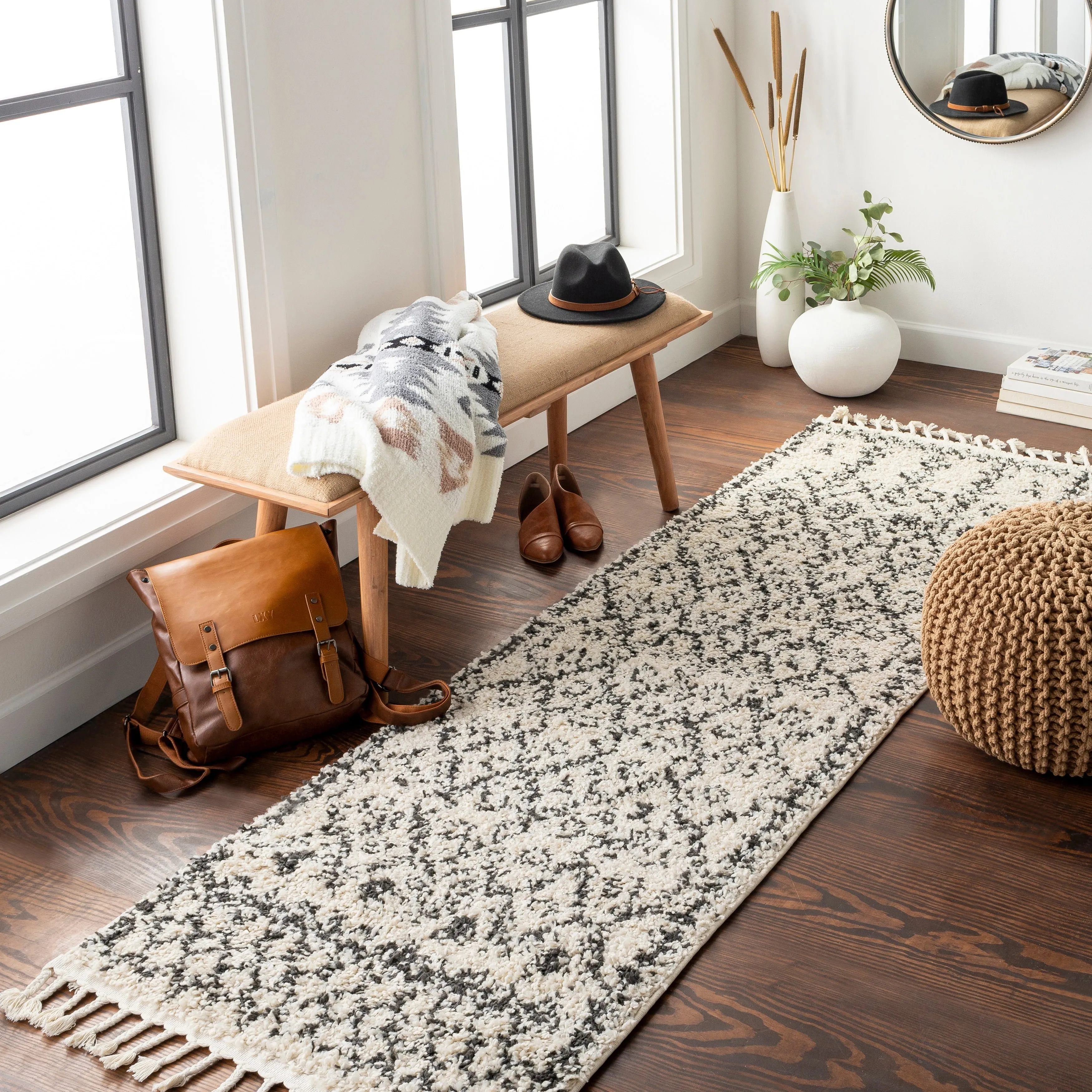Livabliss Ophelia Moroccan Shag Area Rug