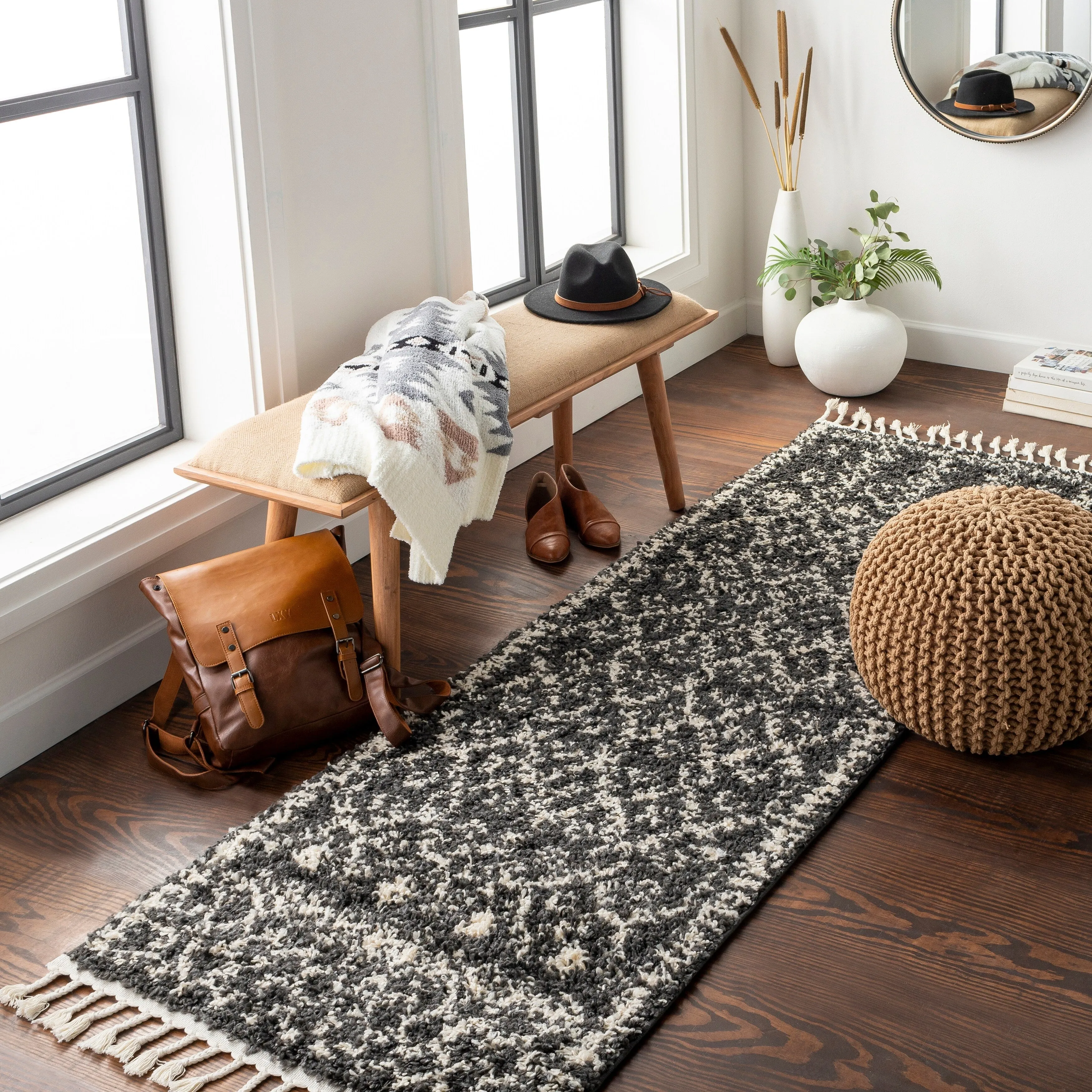 Livabliss Ophelia Moroccan Shag Area Rug