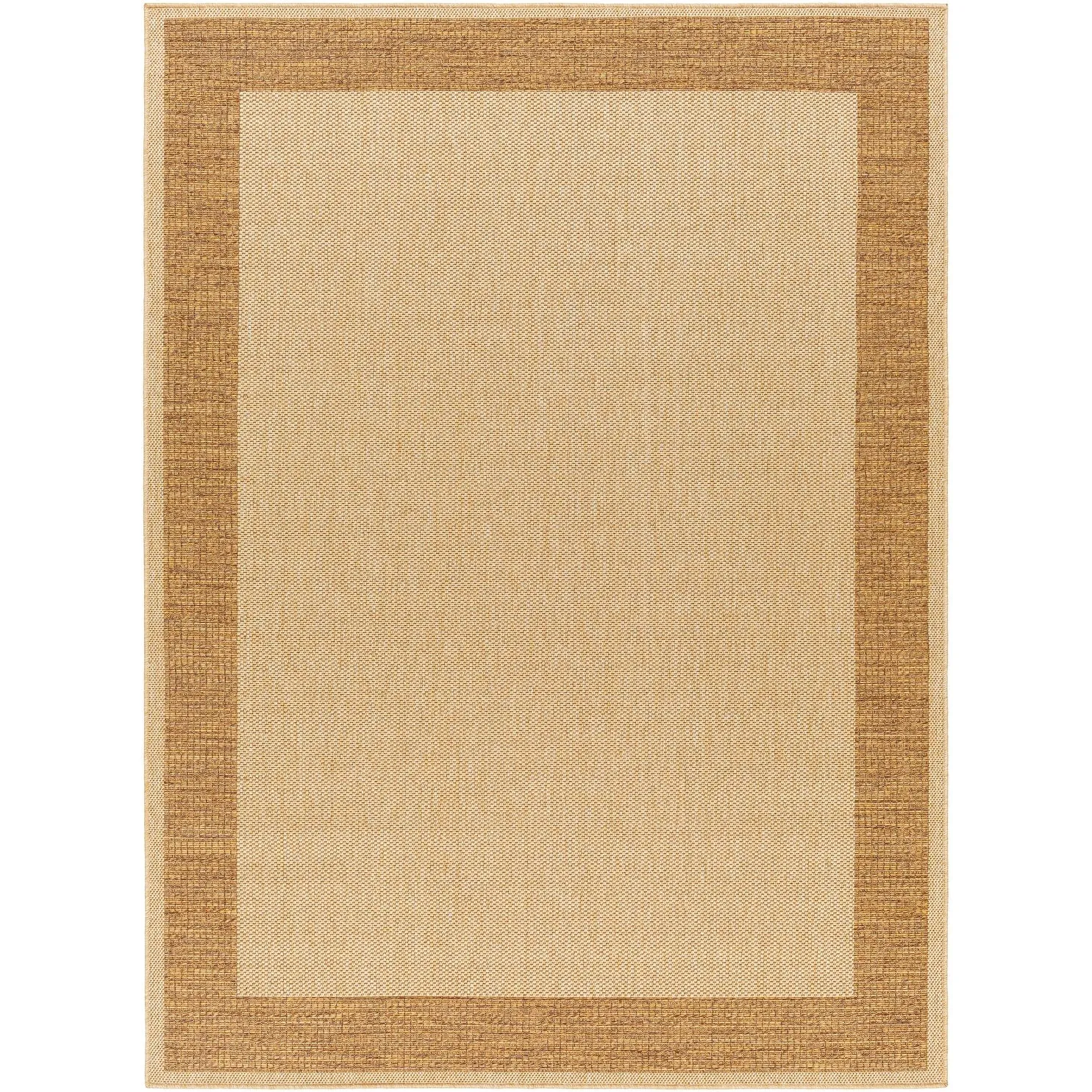 Livabliss Pismo Indoor/ Outdoor Simple Border Area Rug