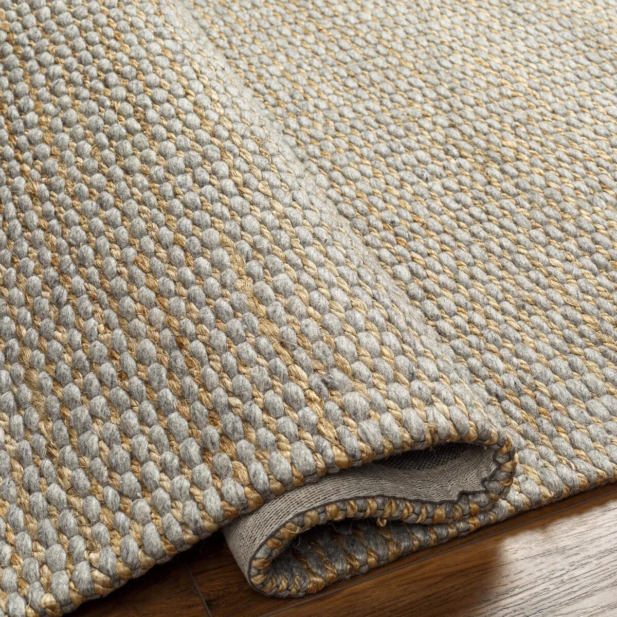 Livabliss Priya Handmade Jute & Wool Blend Area Rug