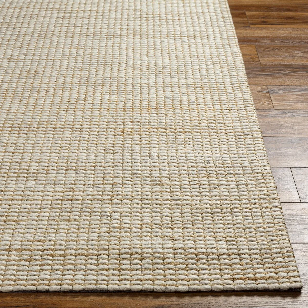 Livabliss Priya Handmade Jute & Wool Blend Area Rug