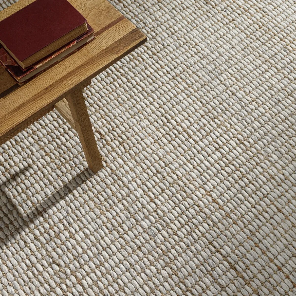 Livabliss Priya Handmade Jute & Wool Blend Area Rug