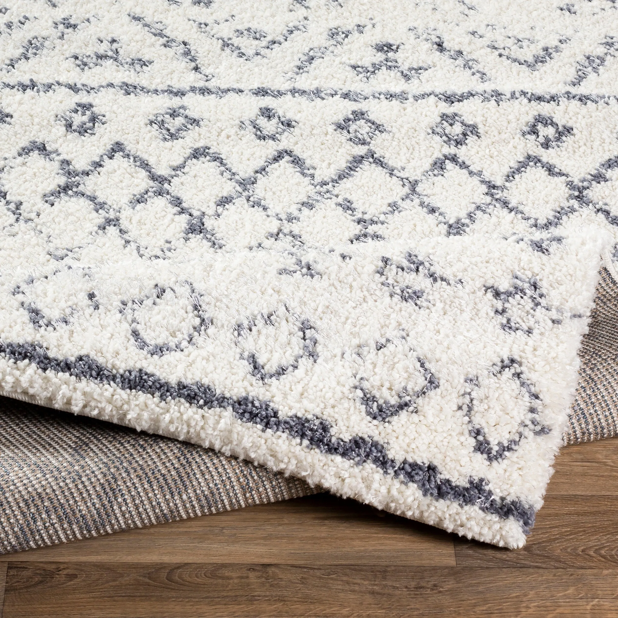 Livabliss Rayne Boho Moroccan Shag Area Rug